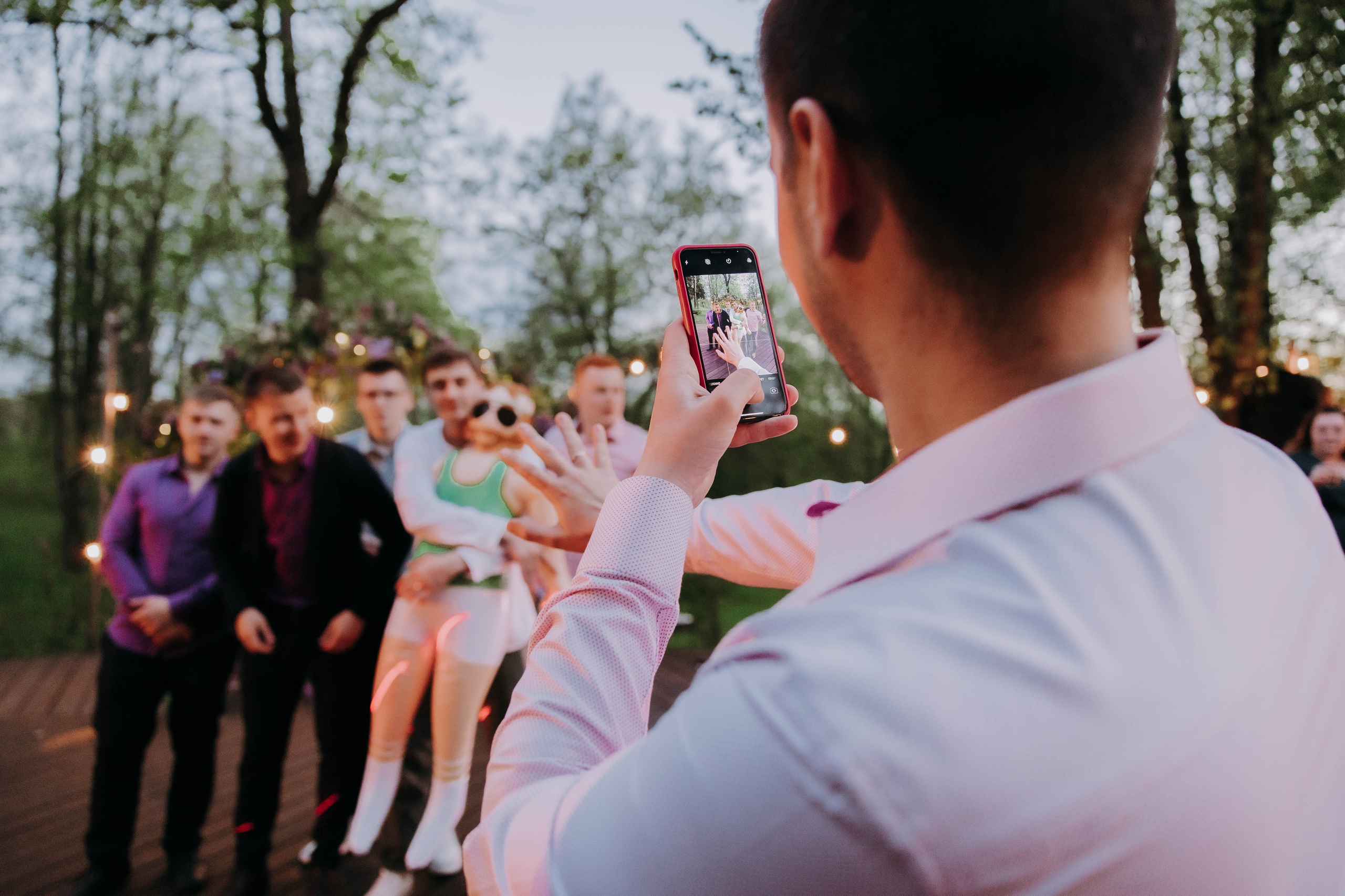 Жаркий тусич. Галерея