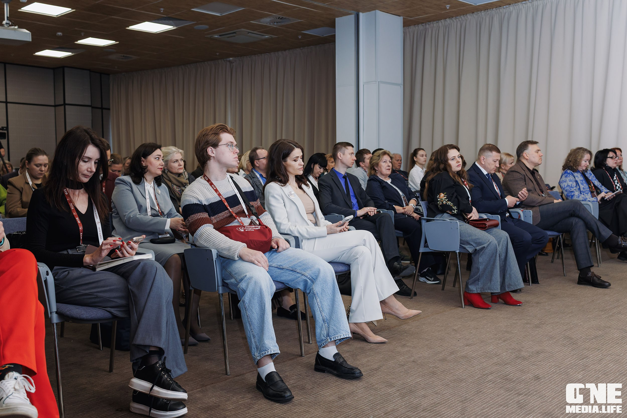 Балтийский Культурный Форум 2026. День 2. One Media Life: фоторепортажи, фотоотчеты с мероприятий и заведений