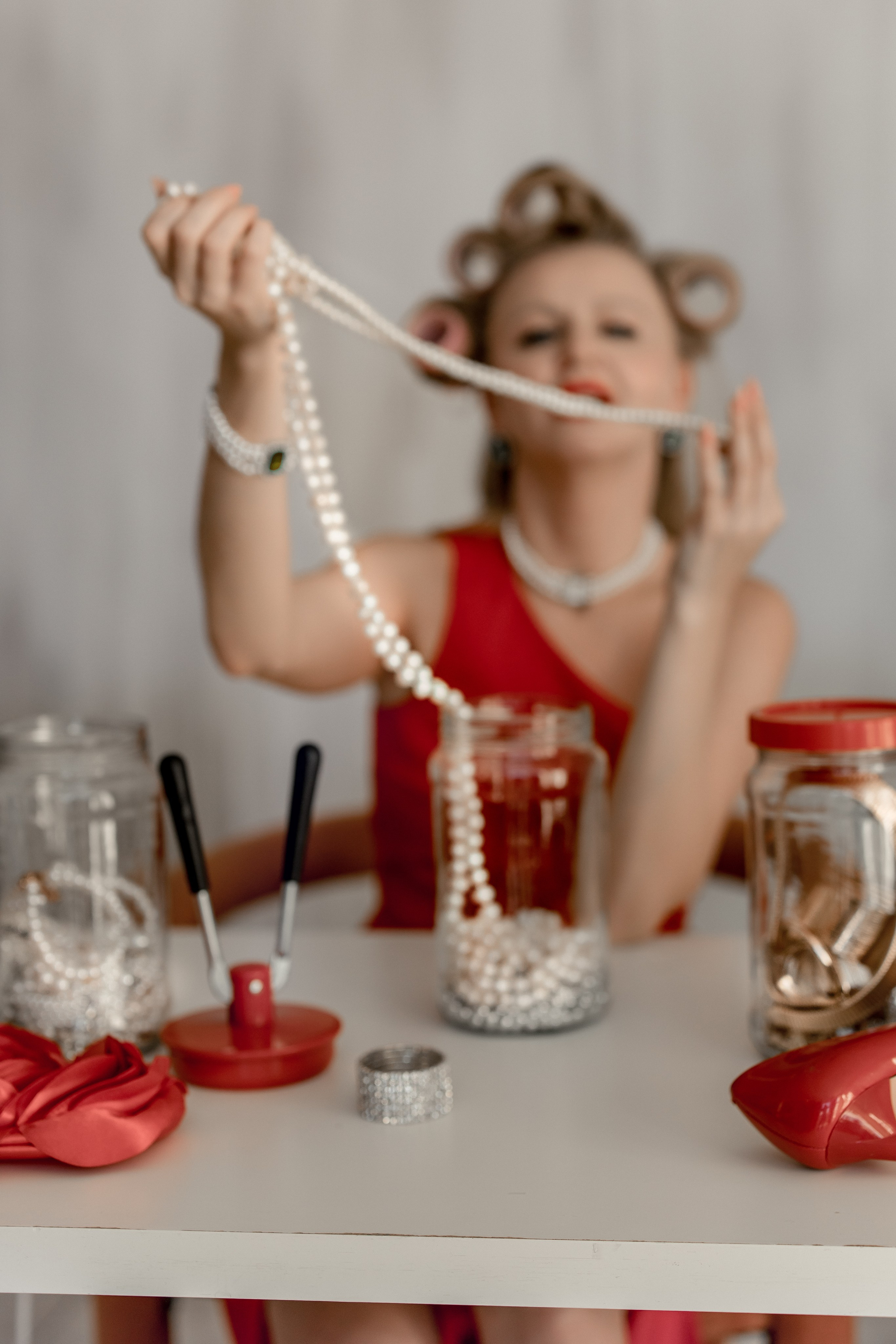 С бигуди. Людмила Седлярова — Профессиональный женский фотограф в Москве