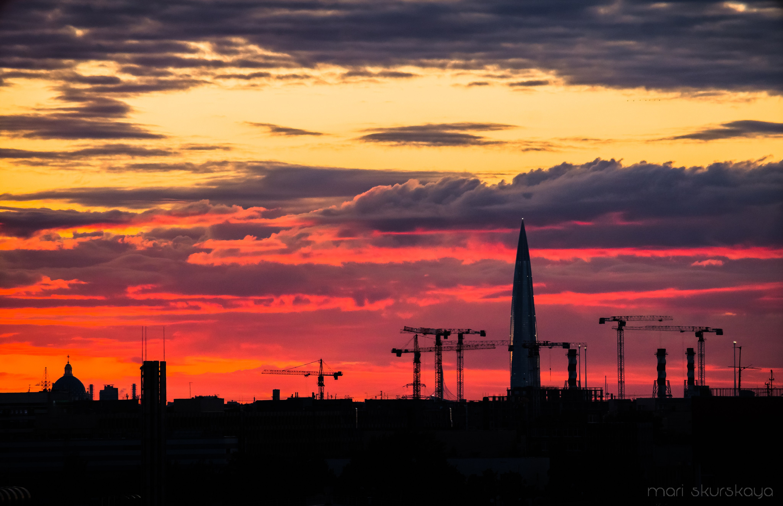 Закатный Санкт-Петербург. Мотофотограф в Санкт-Петербурге Мария Скурская
