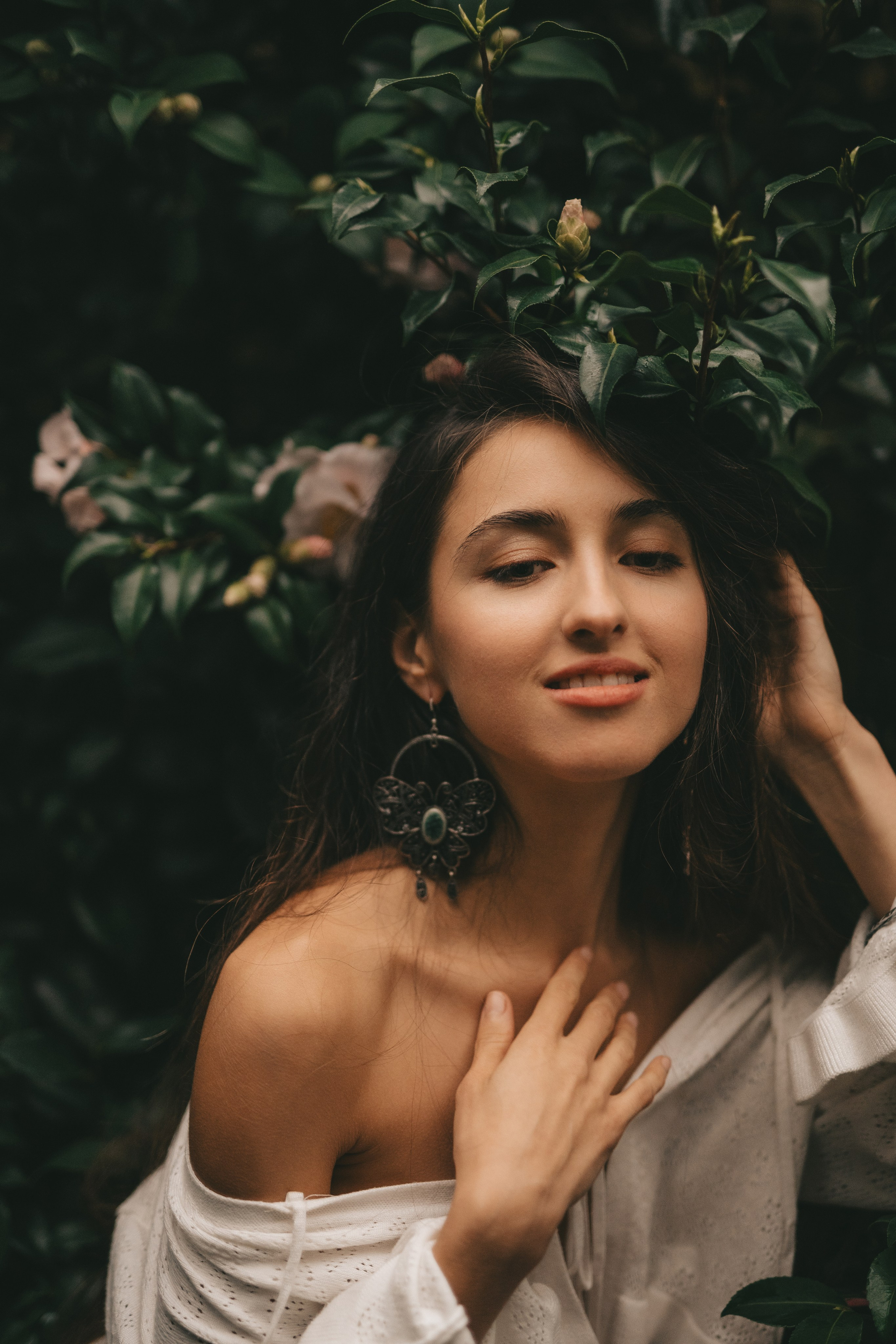 Портретная фотосессия в оранжерее. Портретный и семейный фотограф во Владивостоке Светлана Мухильченко