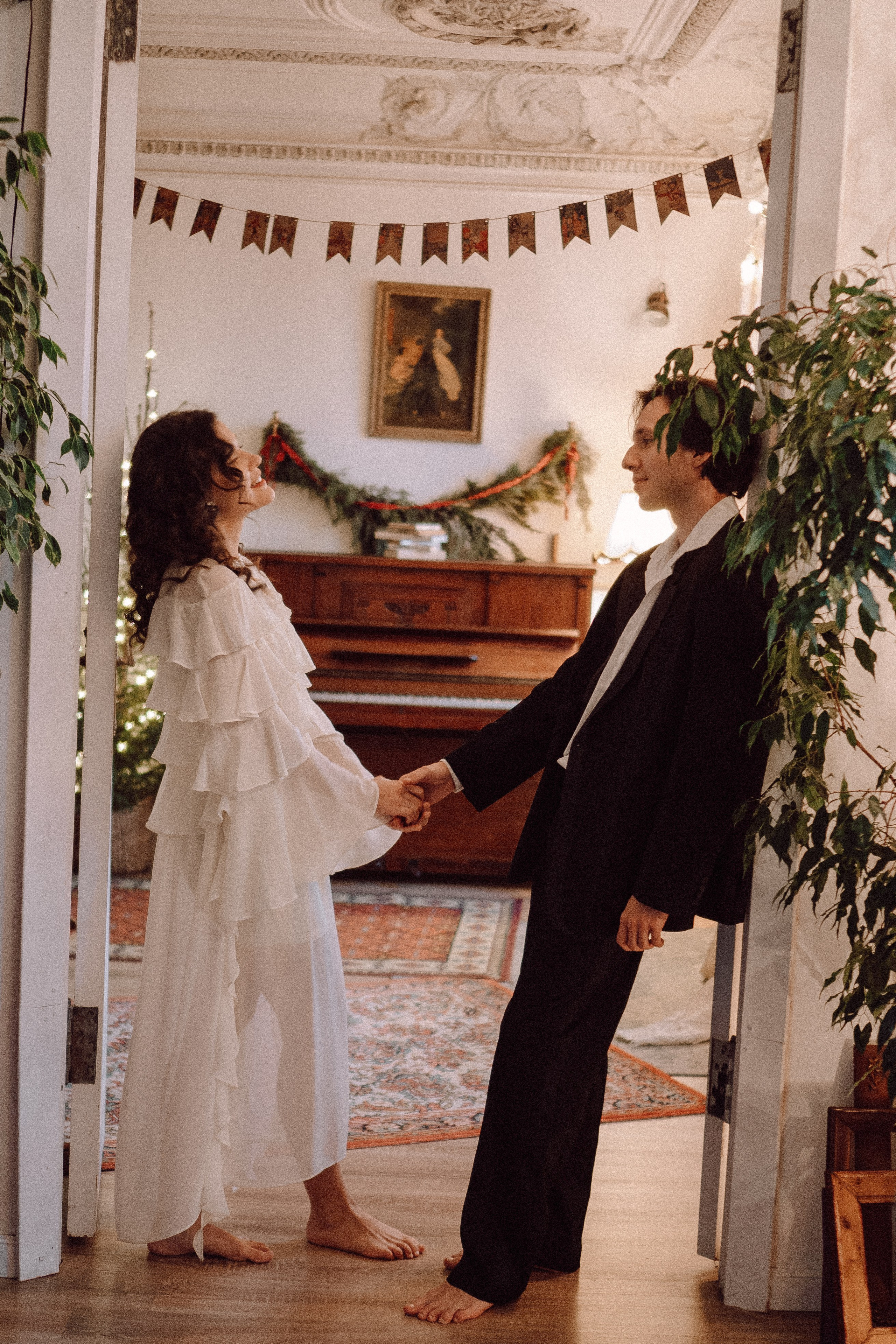 УТРО ЖЕНИХА И НЕВЕСТЫ В ФОТОСТУДИИ И ОСНОВНАЯ ФОТОСЕСИСИЯ ЗИМОЙ. Профессиональный фотограф, Санкт-Петербург — Виктория Богомолова