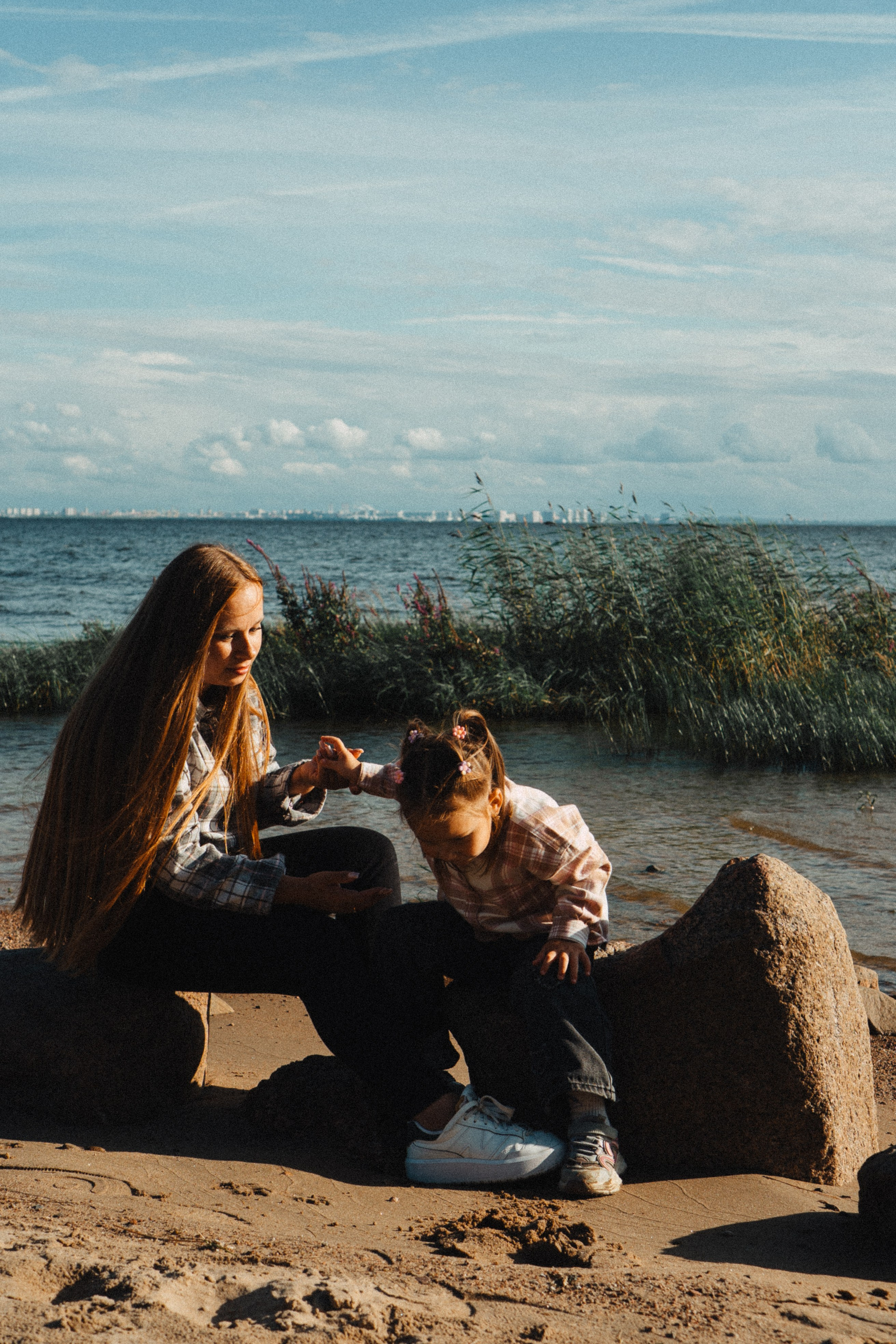 МАМА И ДОЧКА НА ФИНСКОМ ЗАЛИВЕ. Профессиональный фотограф, Санкт-Петербург — Виктория Богомолова
