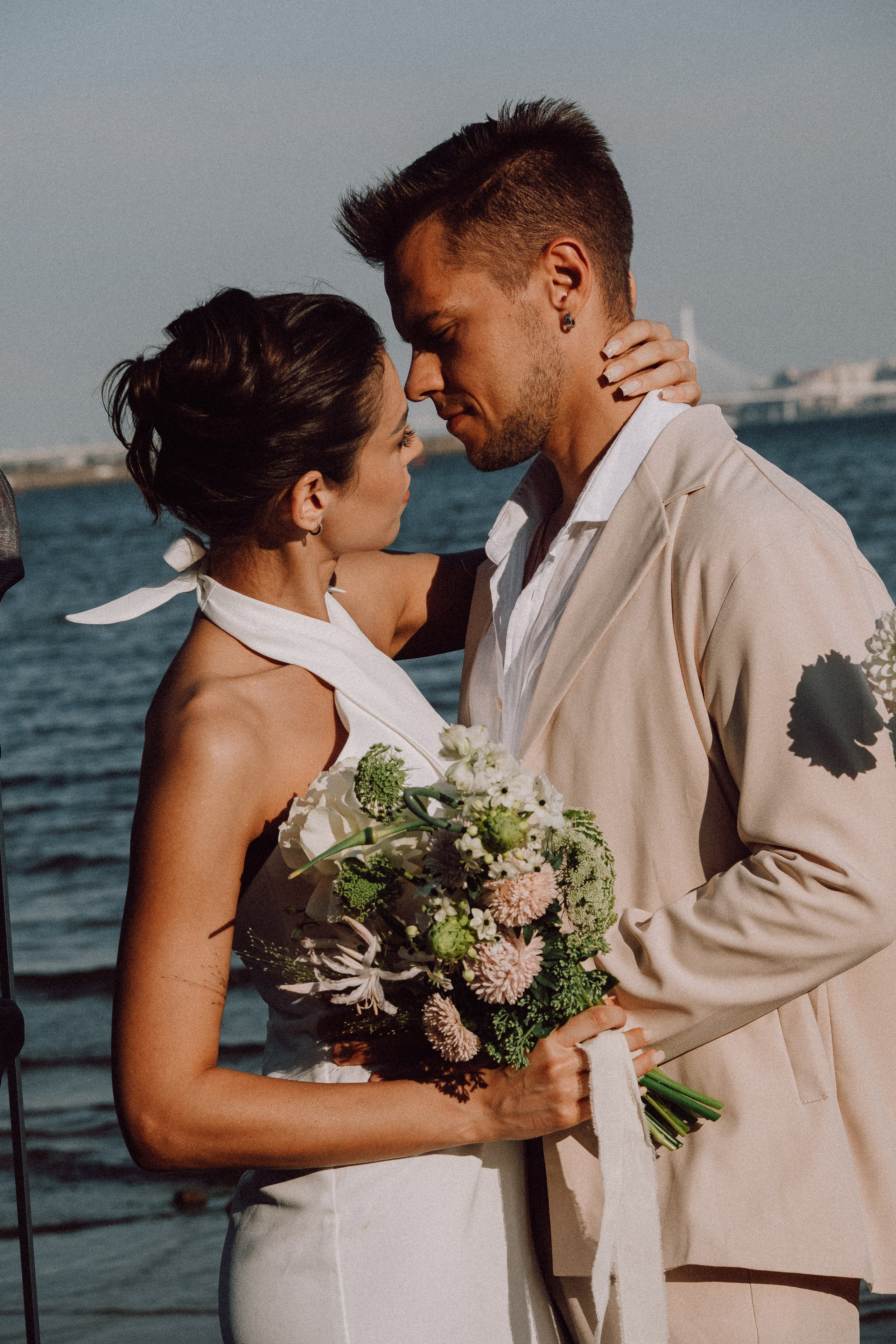 СВАДЕБНАЯ ФОТОСЕССИЯ ВЫЕЗДНОЙ ЦЕРЕМОНИИ (ФИНСКИЙ ЗАЛИВ). Профессиональный фотограф, Санкт-Петербург — Виктория Богомолова