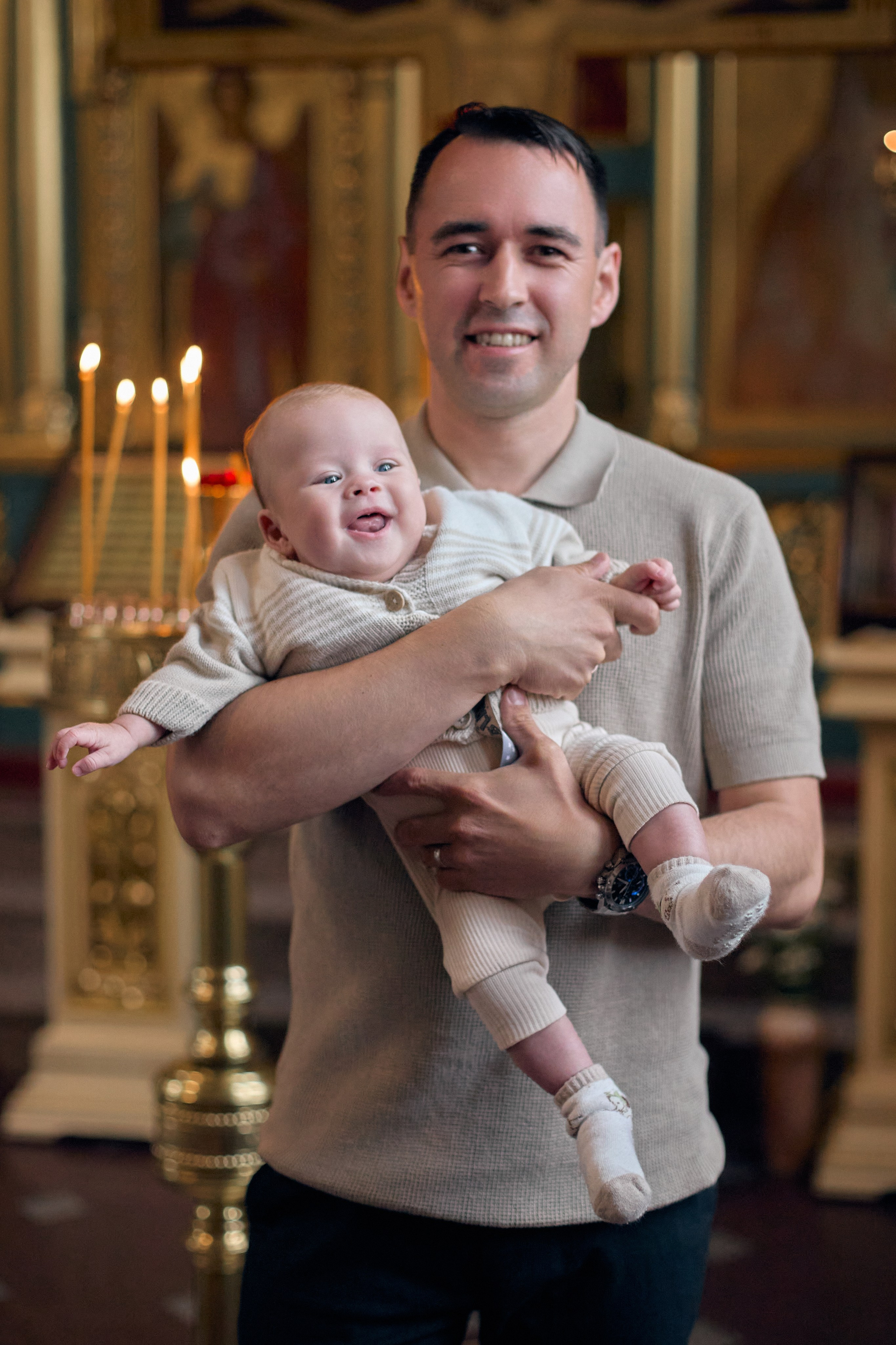 Крещение младенца Максима. Фотограф в Дивеево