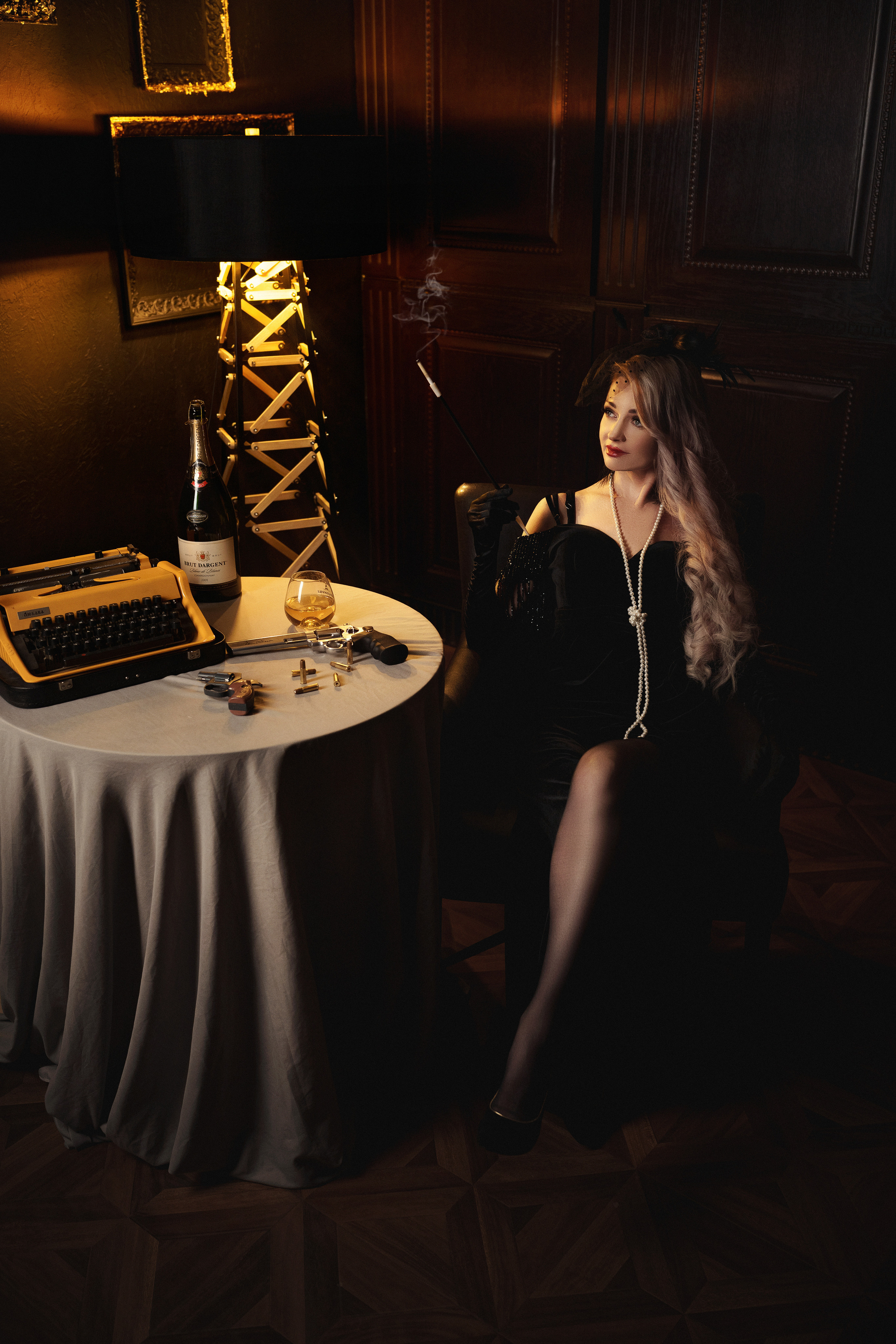 Фотопроект в стилистике нуара от фотографа Илья Матвеев