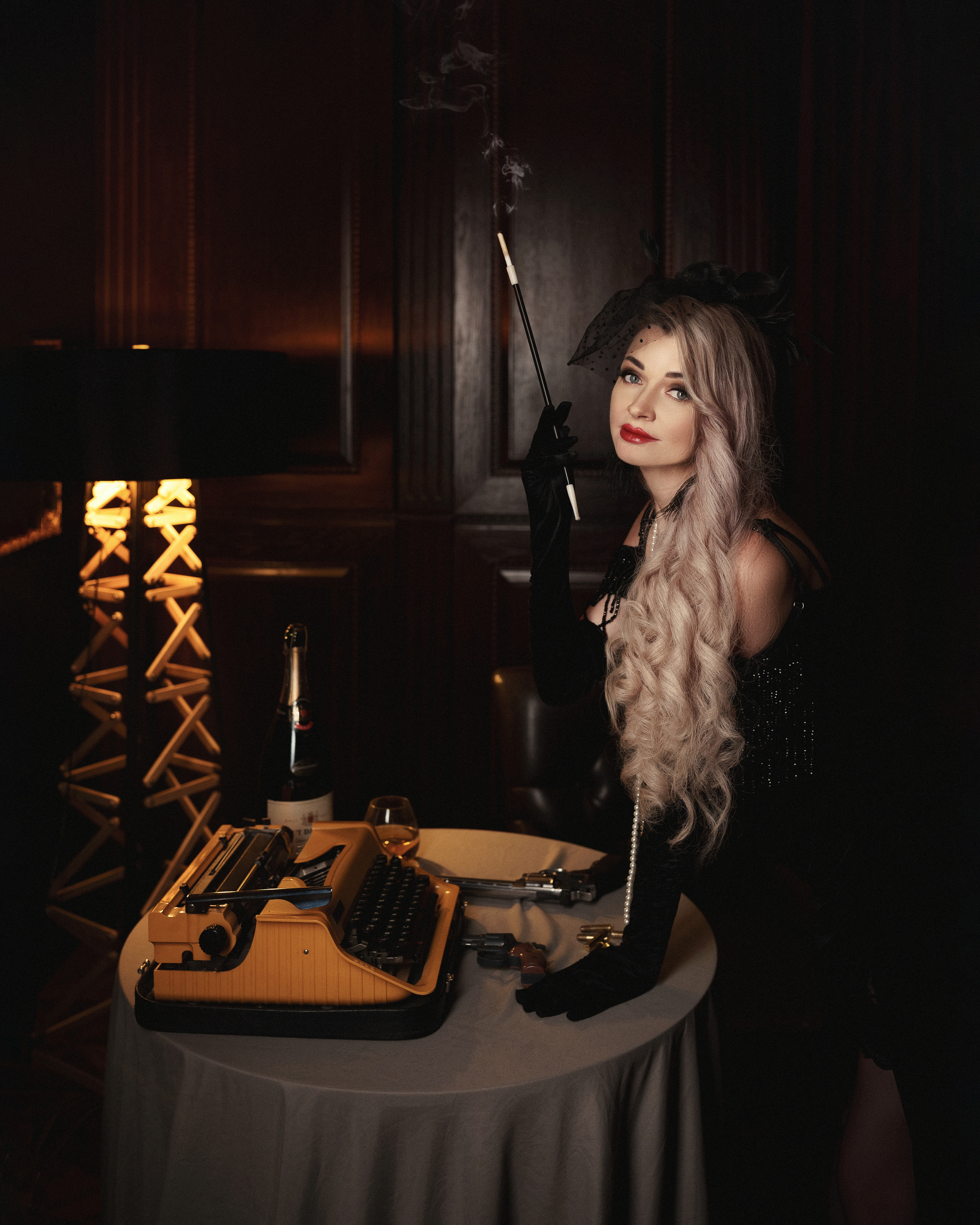 Фотопроект в стилистике нуара от фотографа Илья Матвеев