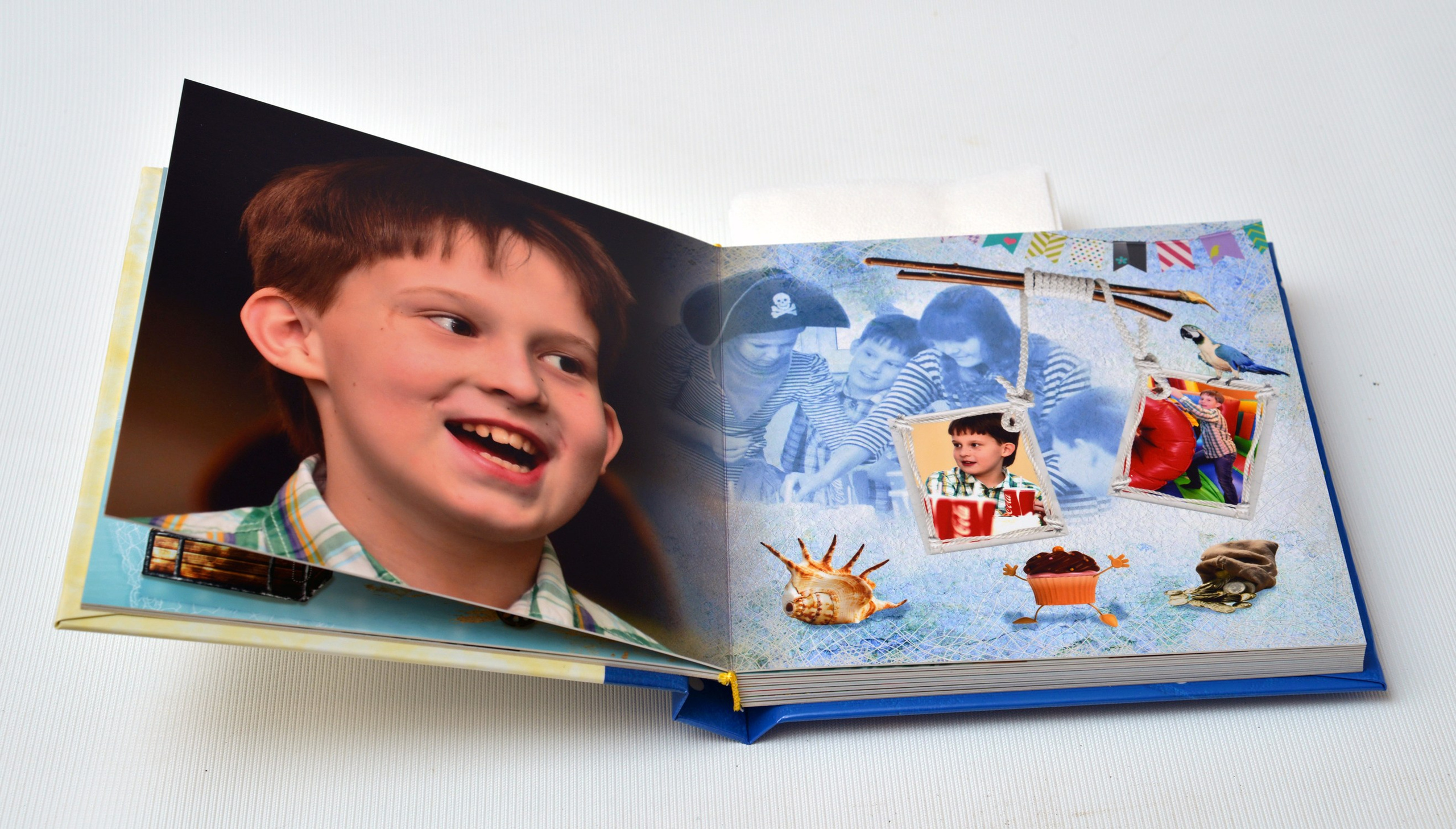 Фотокнига о Дне рождения ребёнка. Выпускные фотокниги, фотосъемка, видеосъемка в Челябинске и области