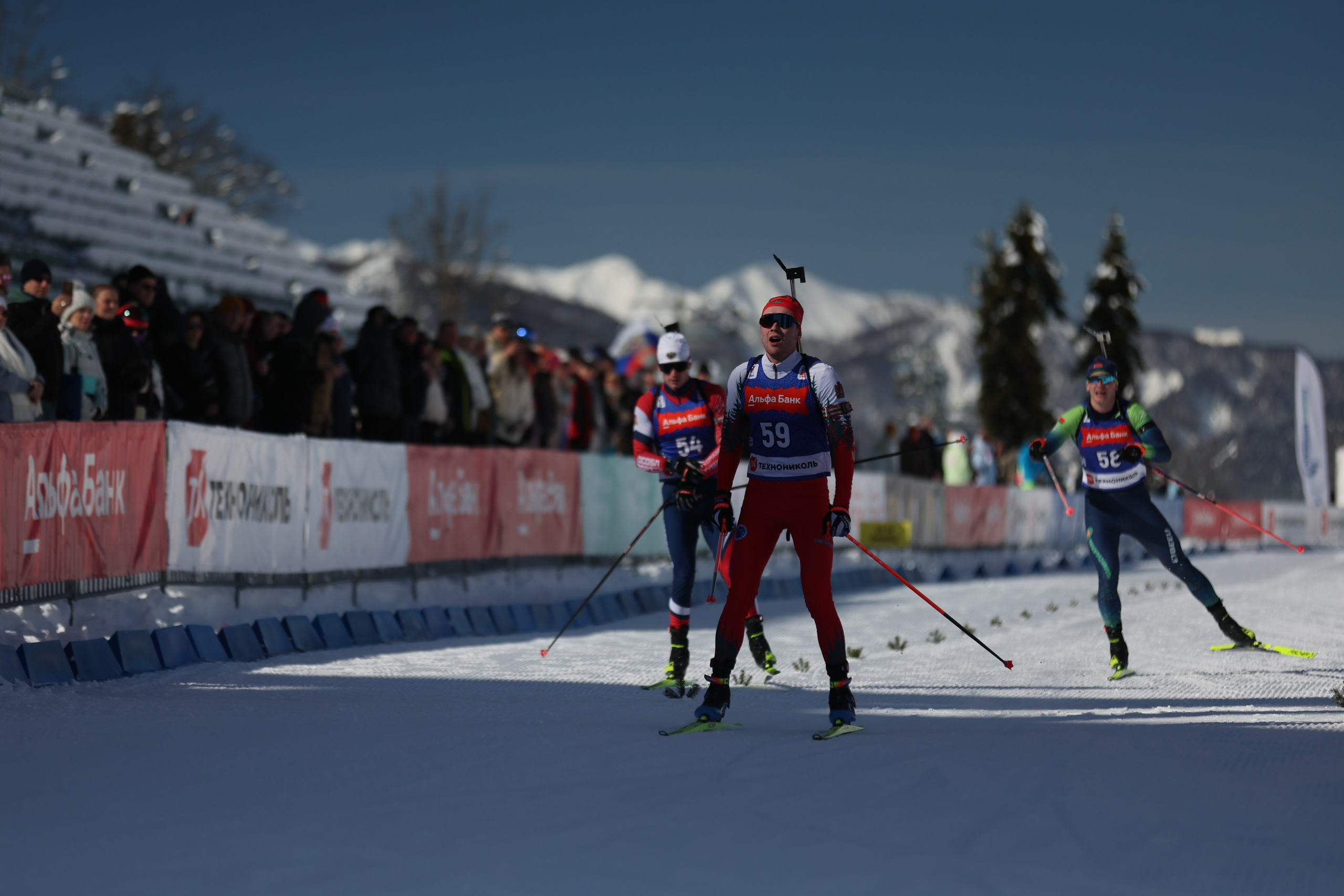 Биатлон Спринт Мужчины