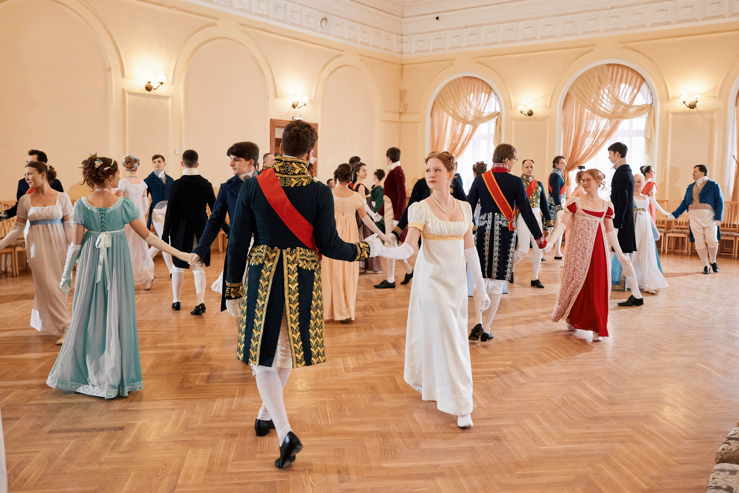 Исторический бал. Фотограф Алексей Яковлев