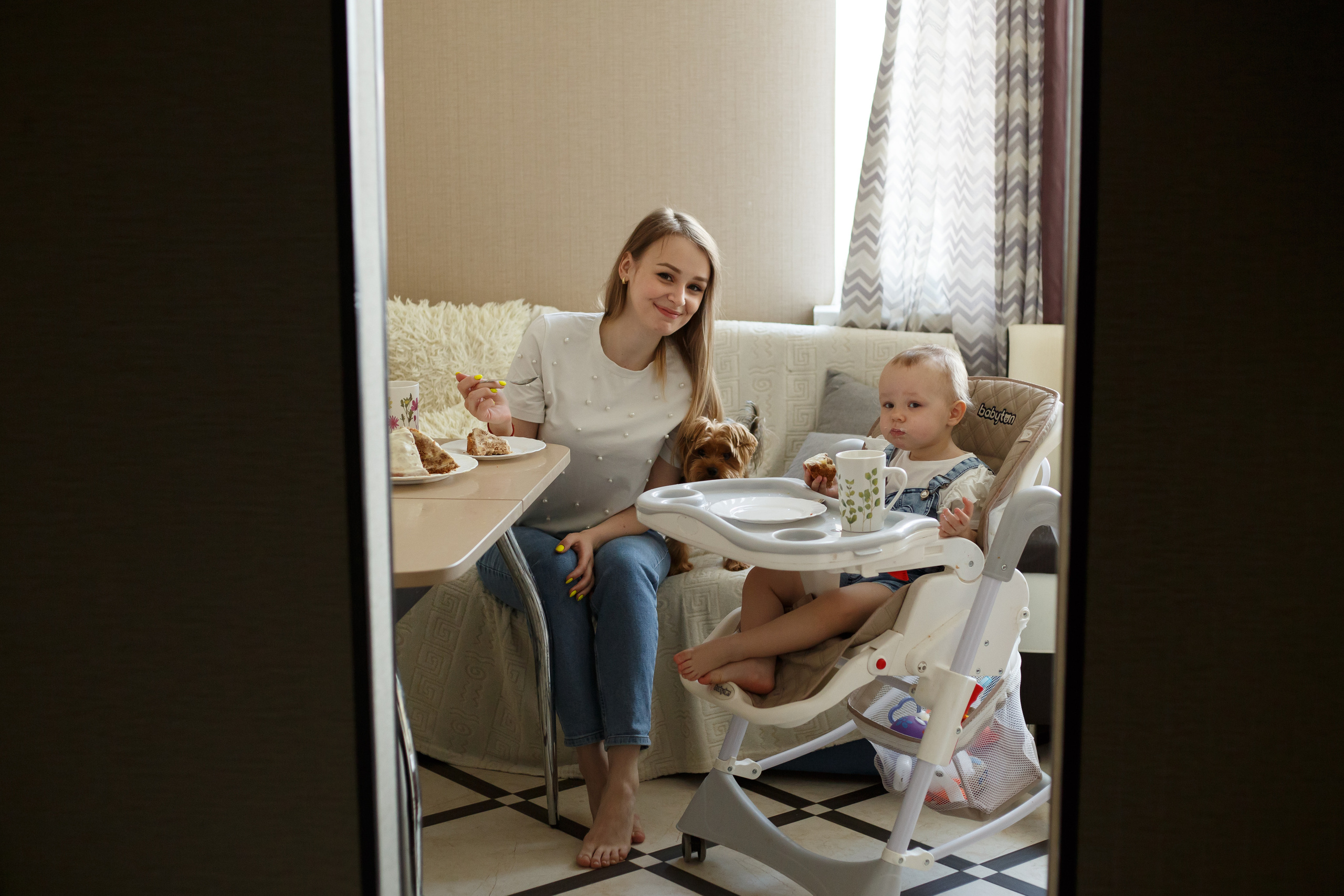 Домашние семейные съёмки. Семейный фотограф в Брянске Александра Щербакова