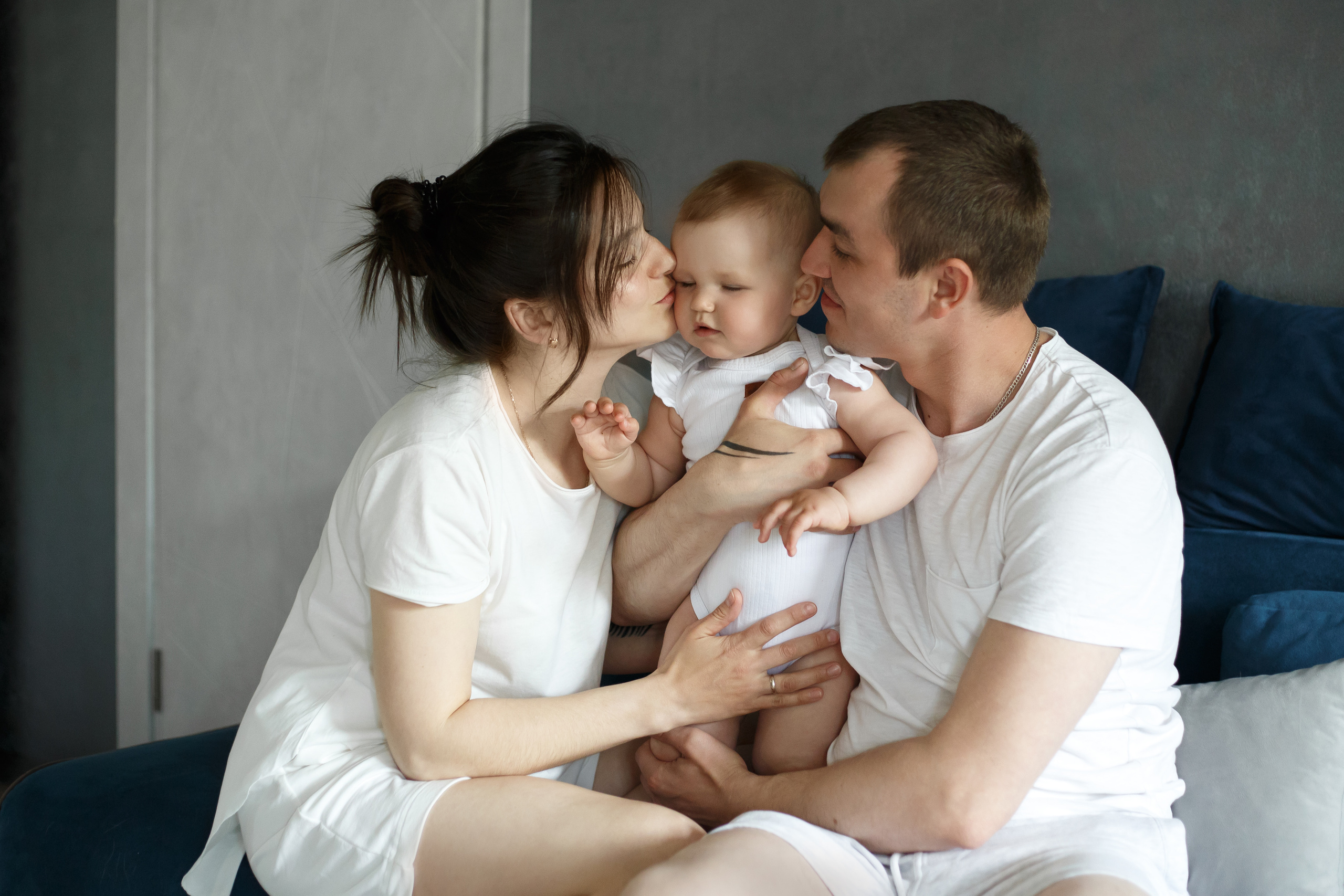 Домашние семейные съёмки. Семейный фотограф в Брянске Александра Щербакова