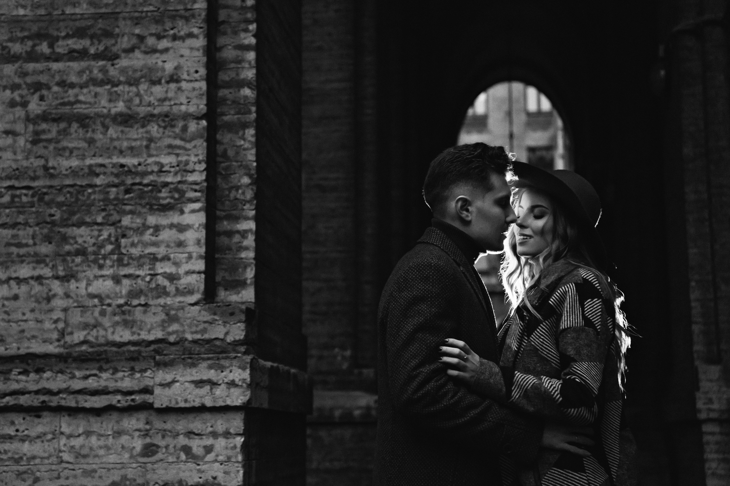 Настя и Игорь. Вечерний центр. Свадебный фотограф в Санкт-Петербурге София Шубик