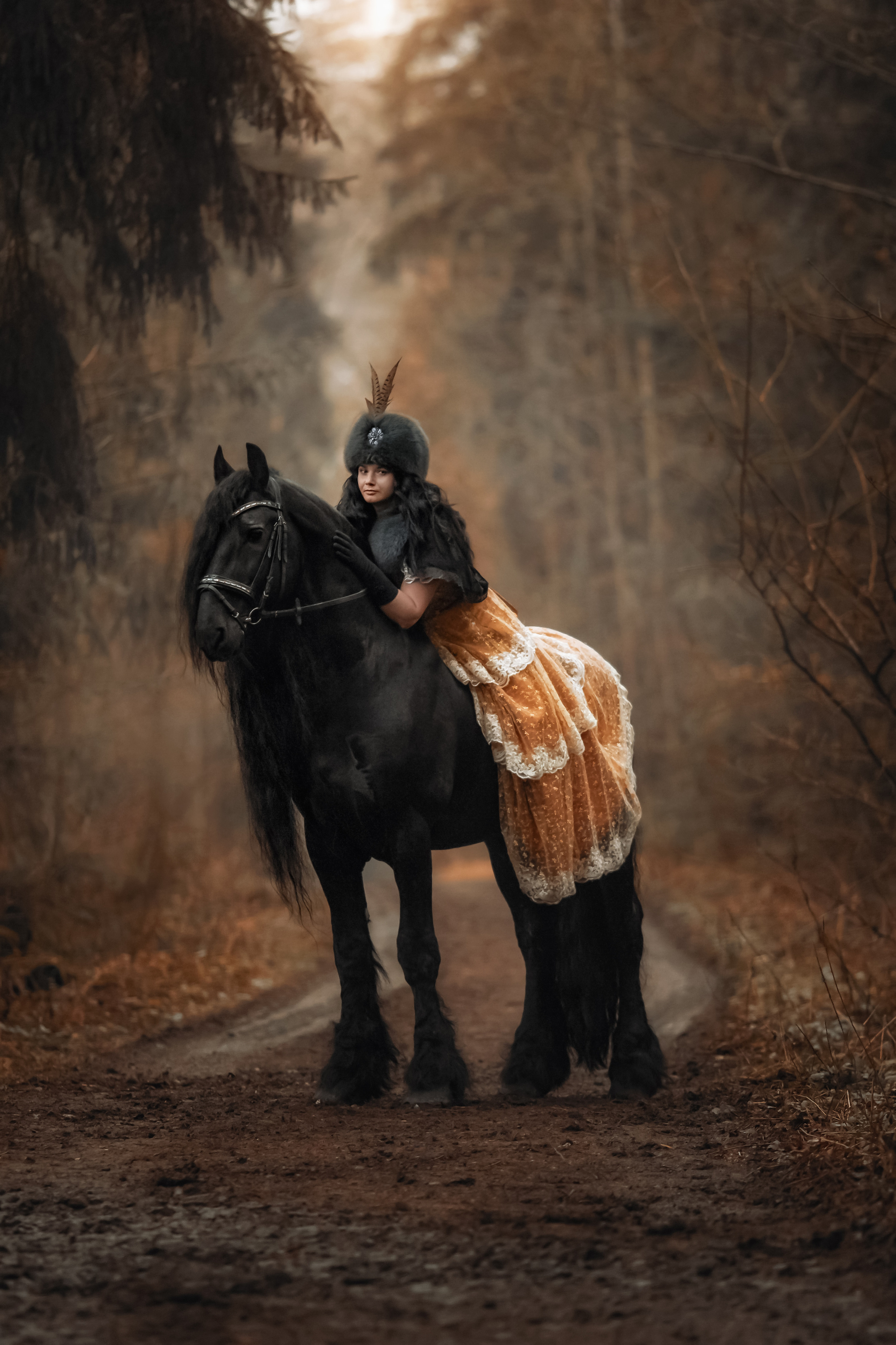 Фотосессия с лошадью. Арт фотограф в Минске Анастасия Корбут