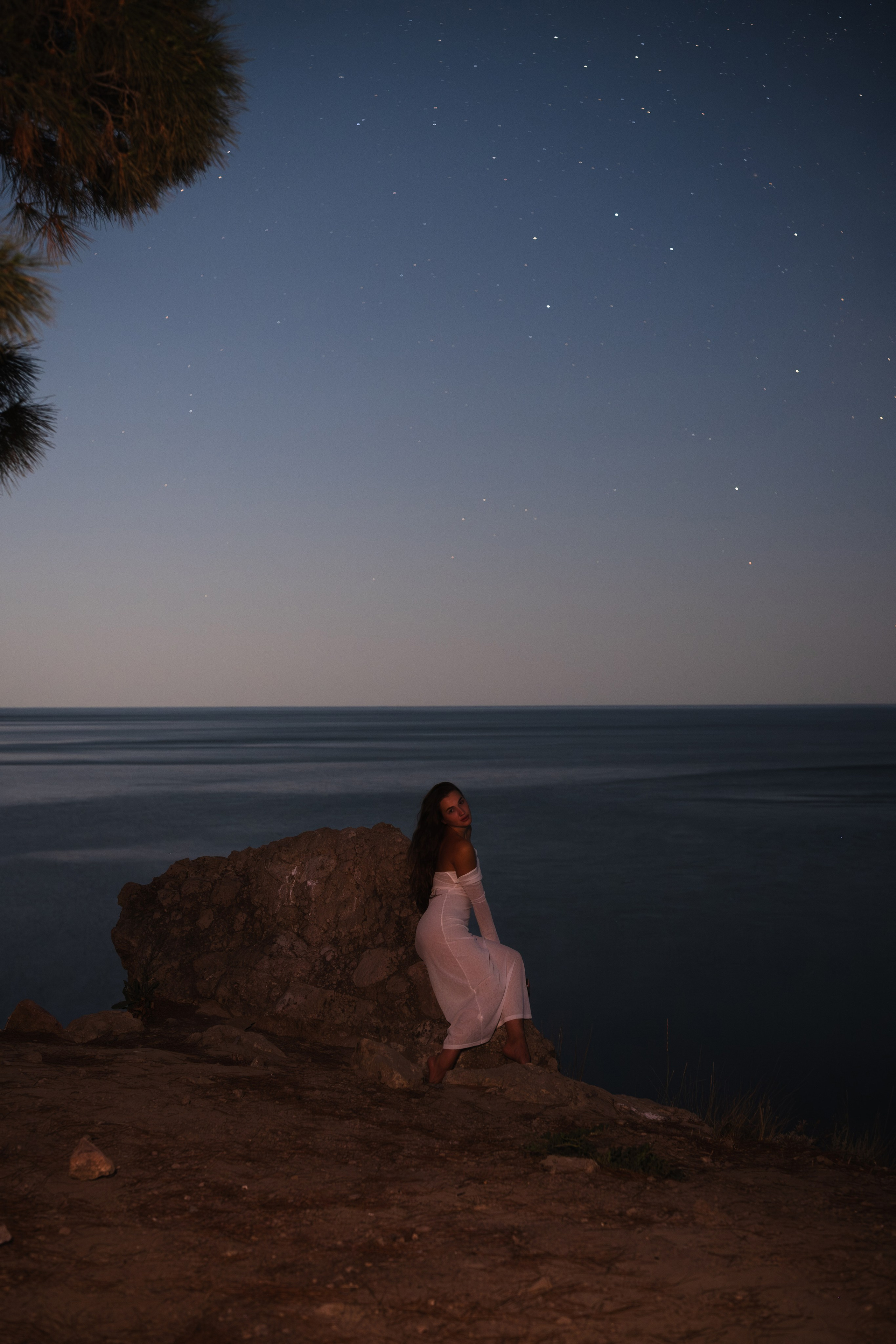 Ночная фотосессия в Крыму