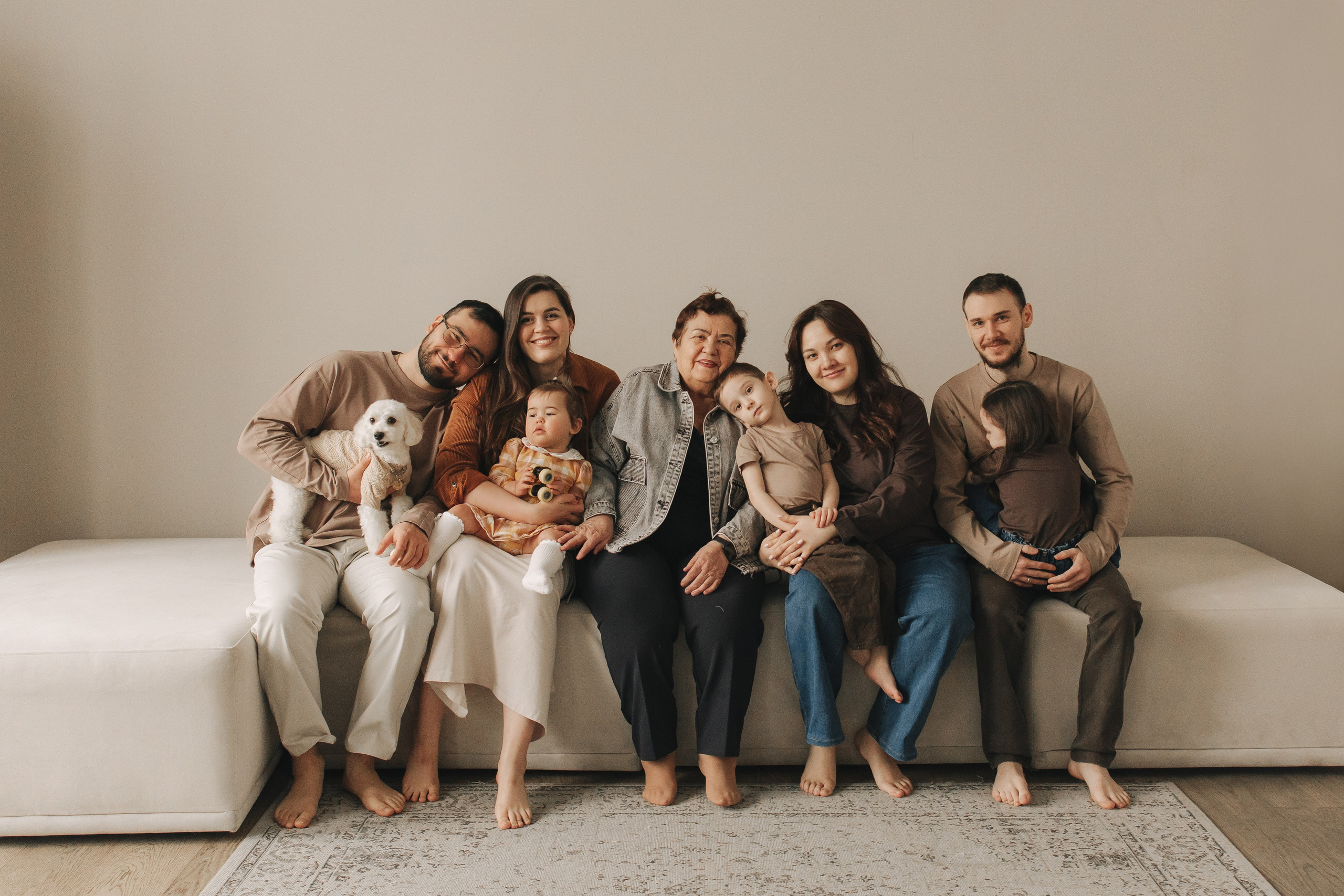 Большая семья. Семейный фотограф Москва Наталия Осьмакова