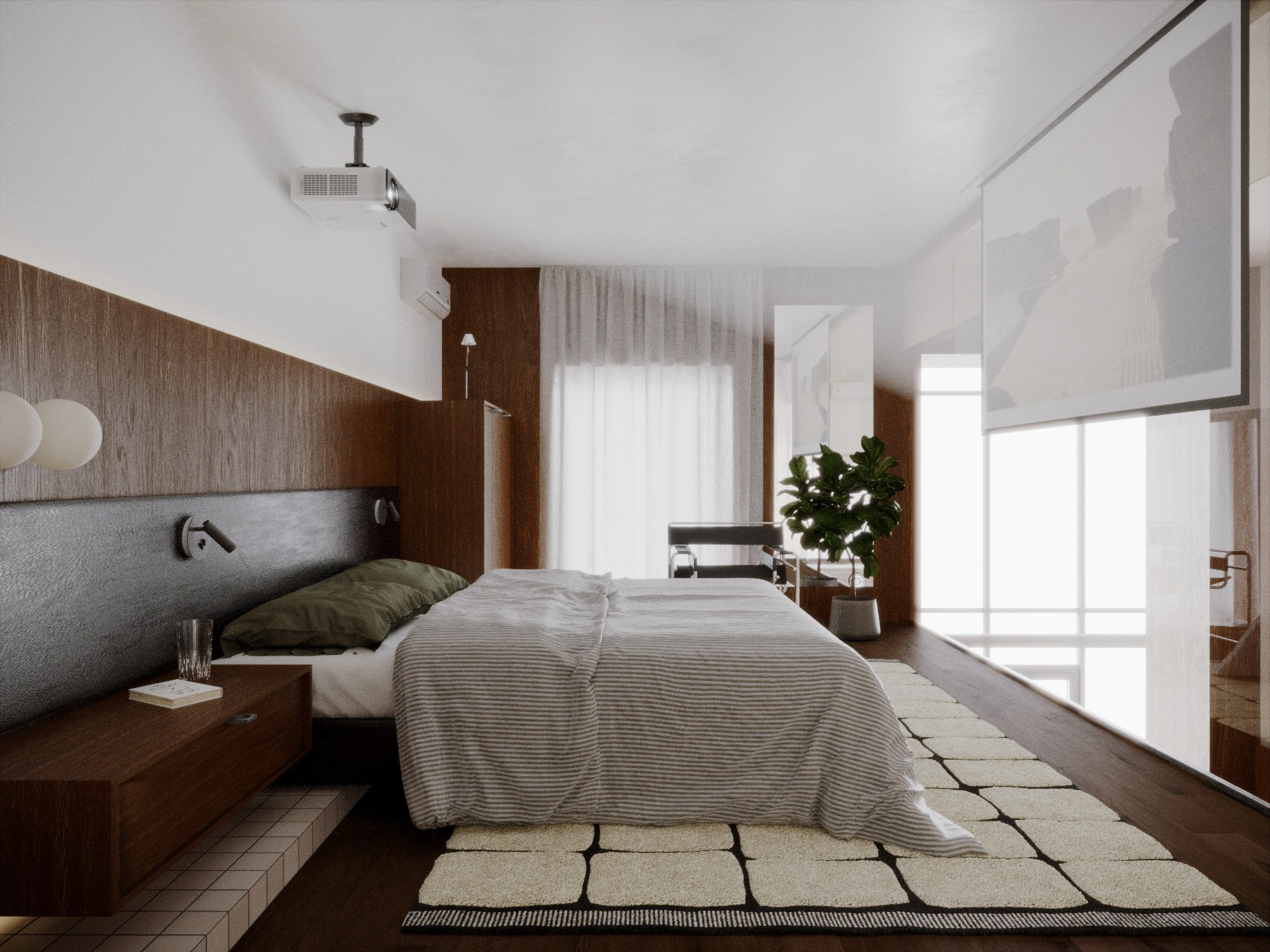 Двухуровневая квартира в ЖК «Скандис Озеро». Дизайн интерьера от Дмитрия Баландина