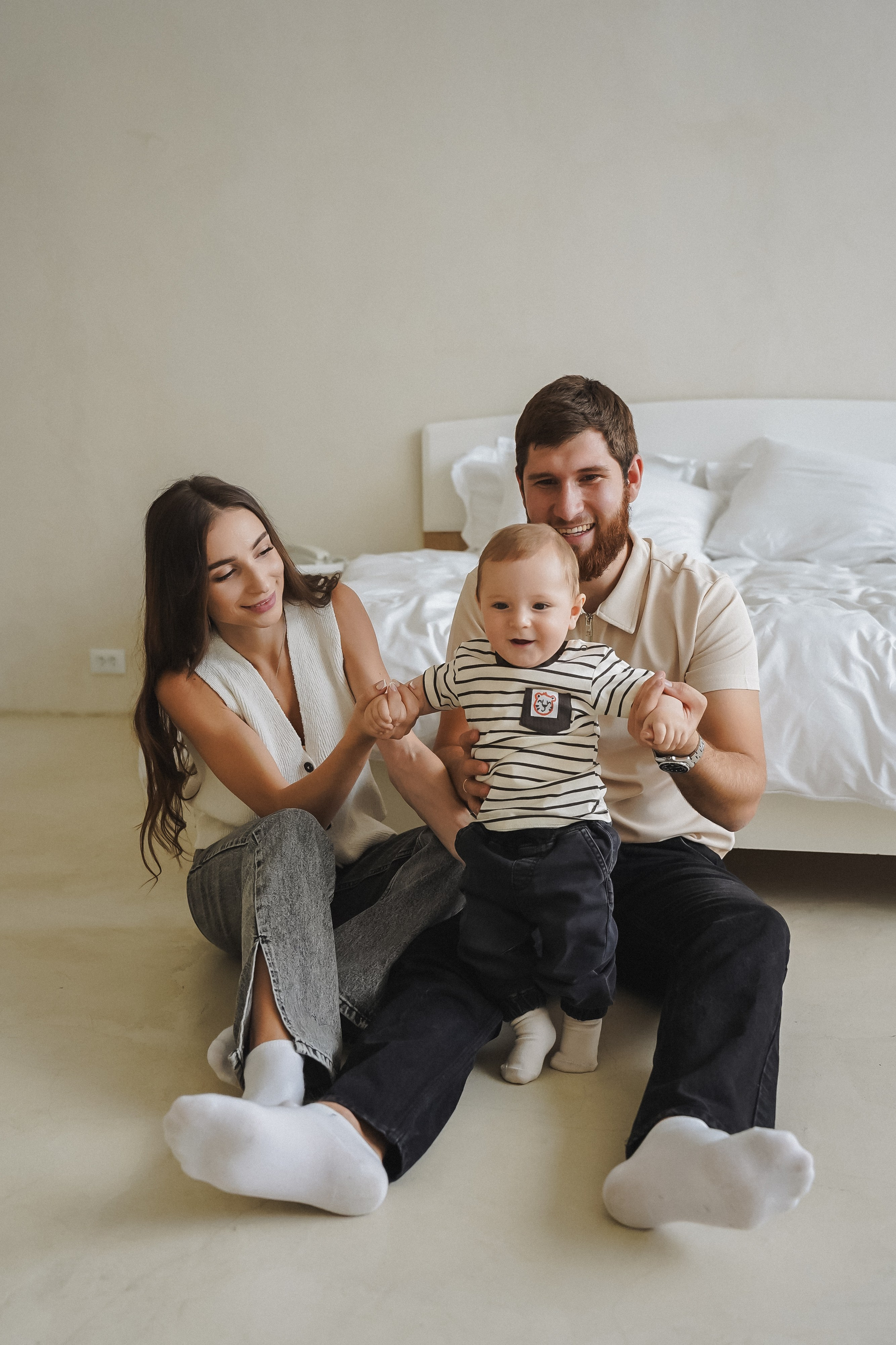 Ира, Вадим и Лёва. Свадебный фотограф в Москве Яна Деньгина