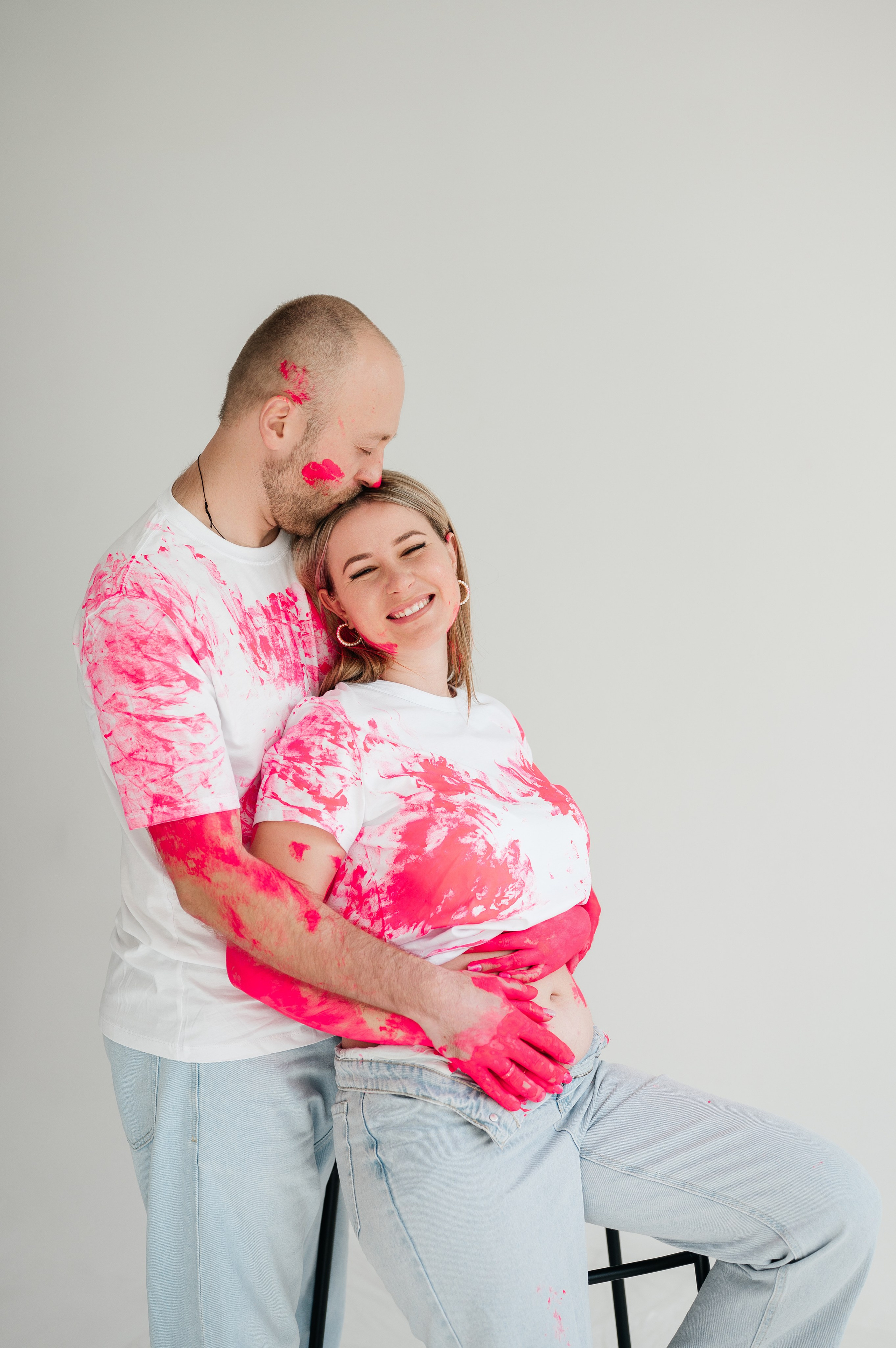 Гендер пати с красками. Свадебный и семейный фотограф в Краснодаре Алина Мельник