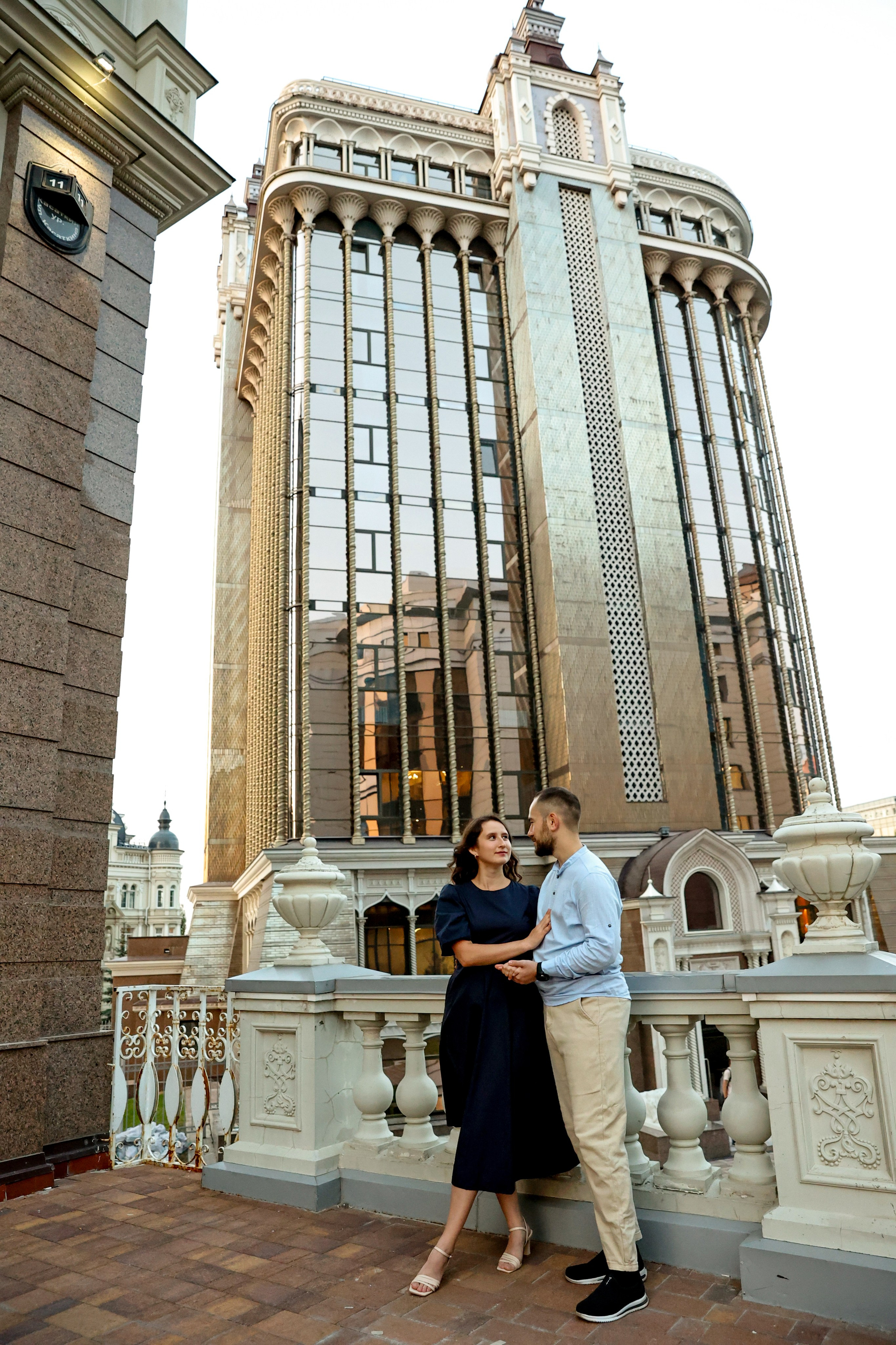 Парная фотосессия в Казани на улице Федосеевская