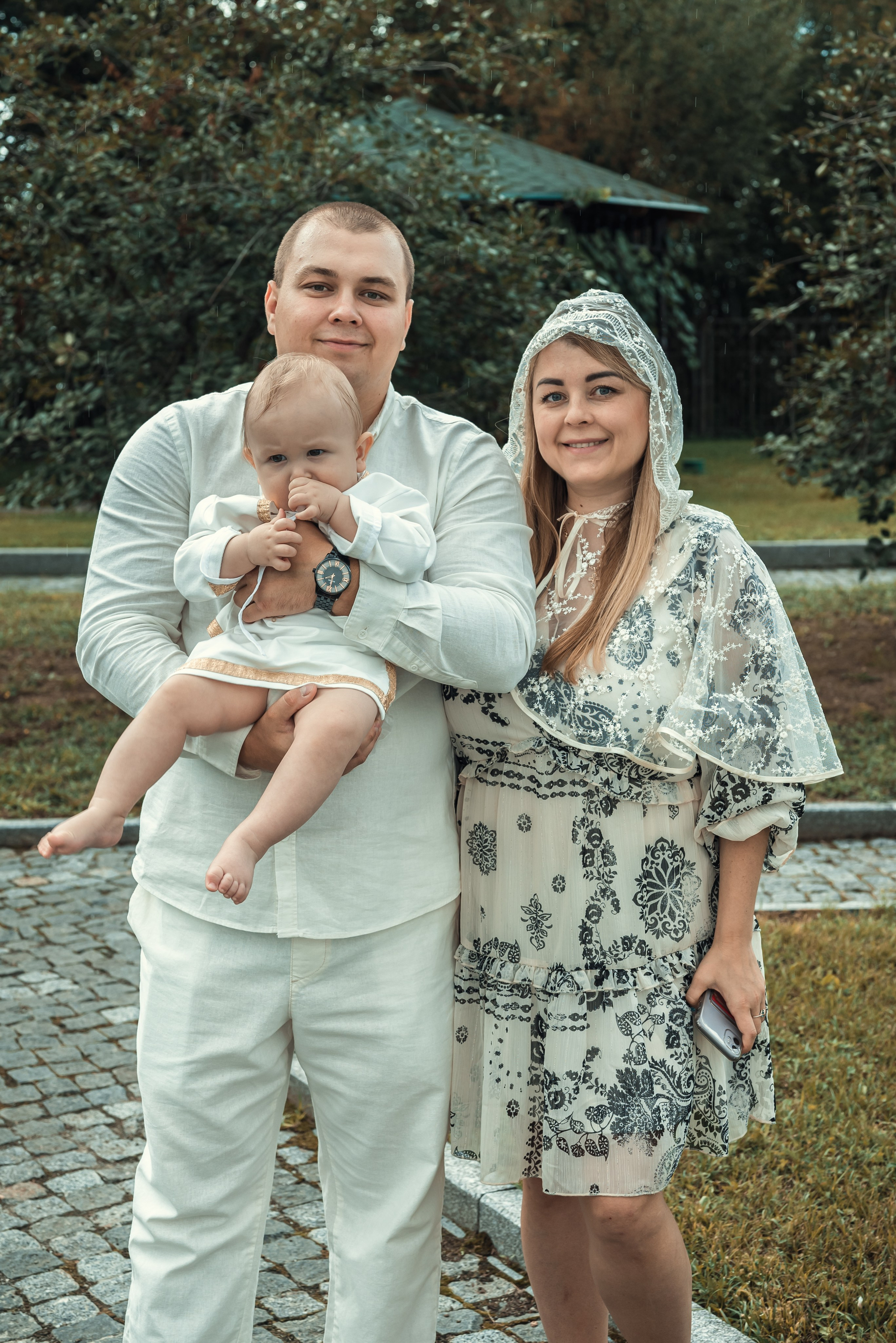 Крещение Александра. Семейный и детский фотограф Москва