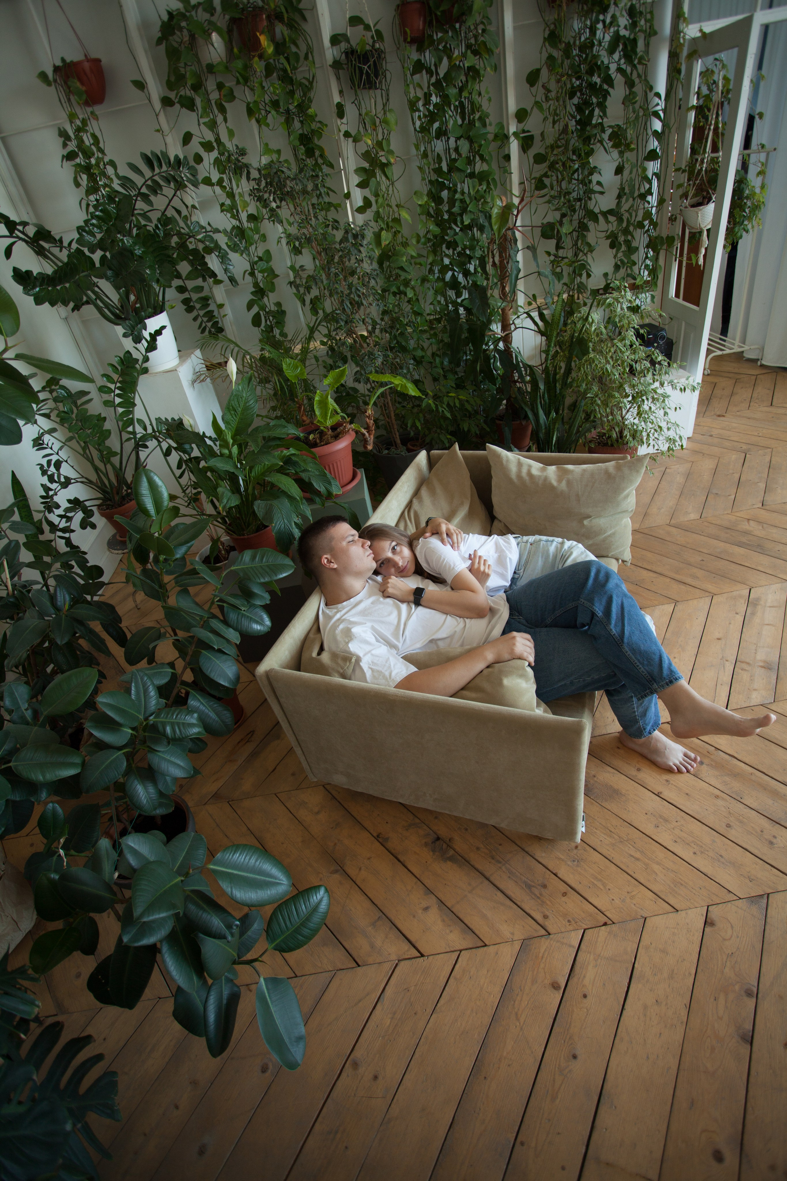 Женя и Кристина минимализм. Семейный и детский фотограф в Краснодаре Брусилова Марина