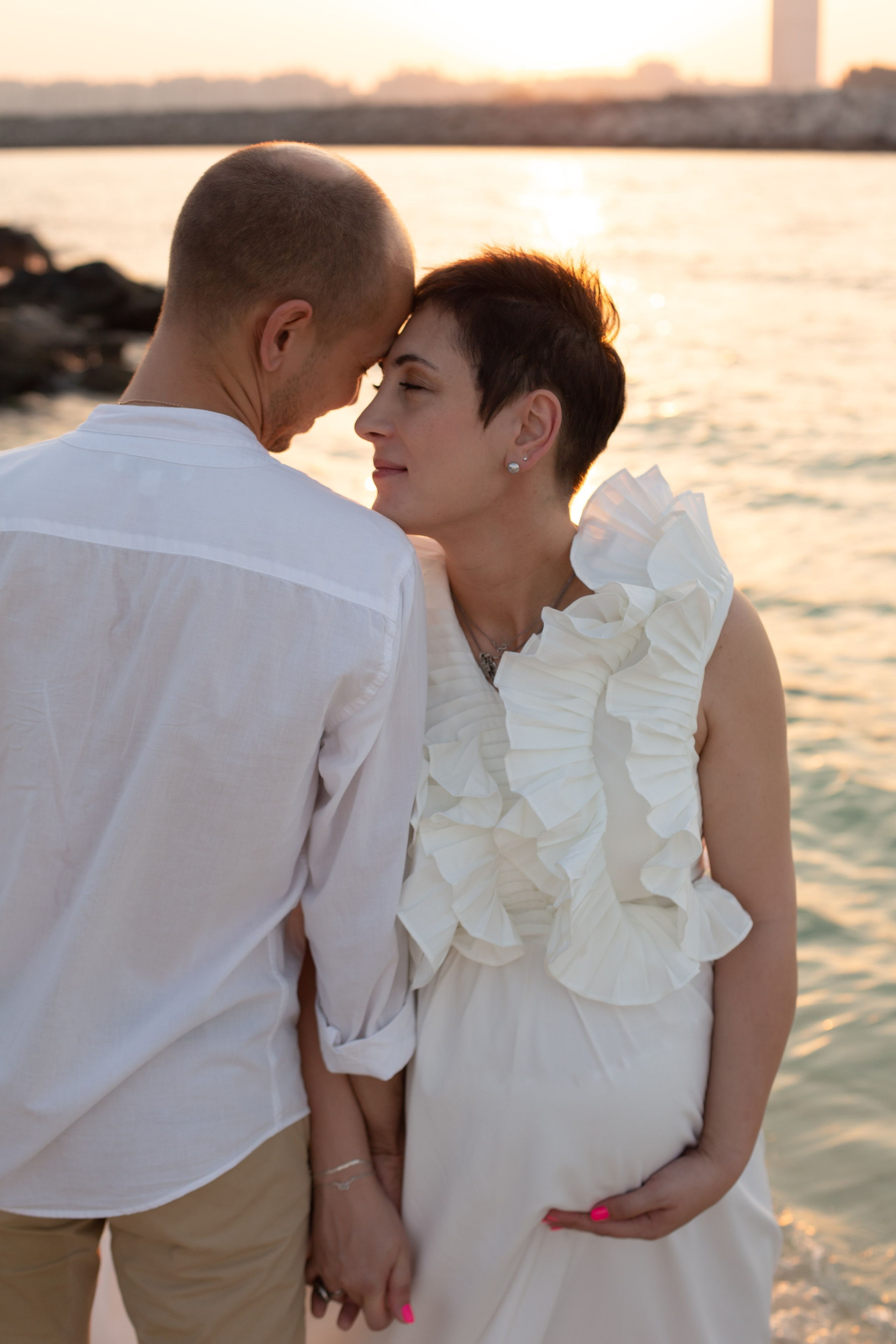 Classic Elegant Pregnancy Photoshoot in Dubai