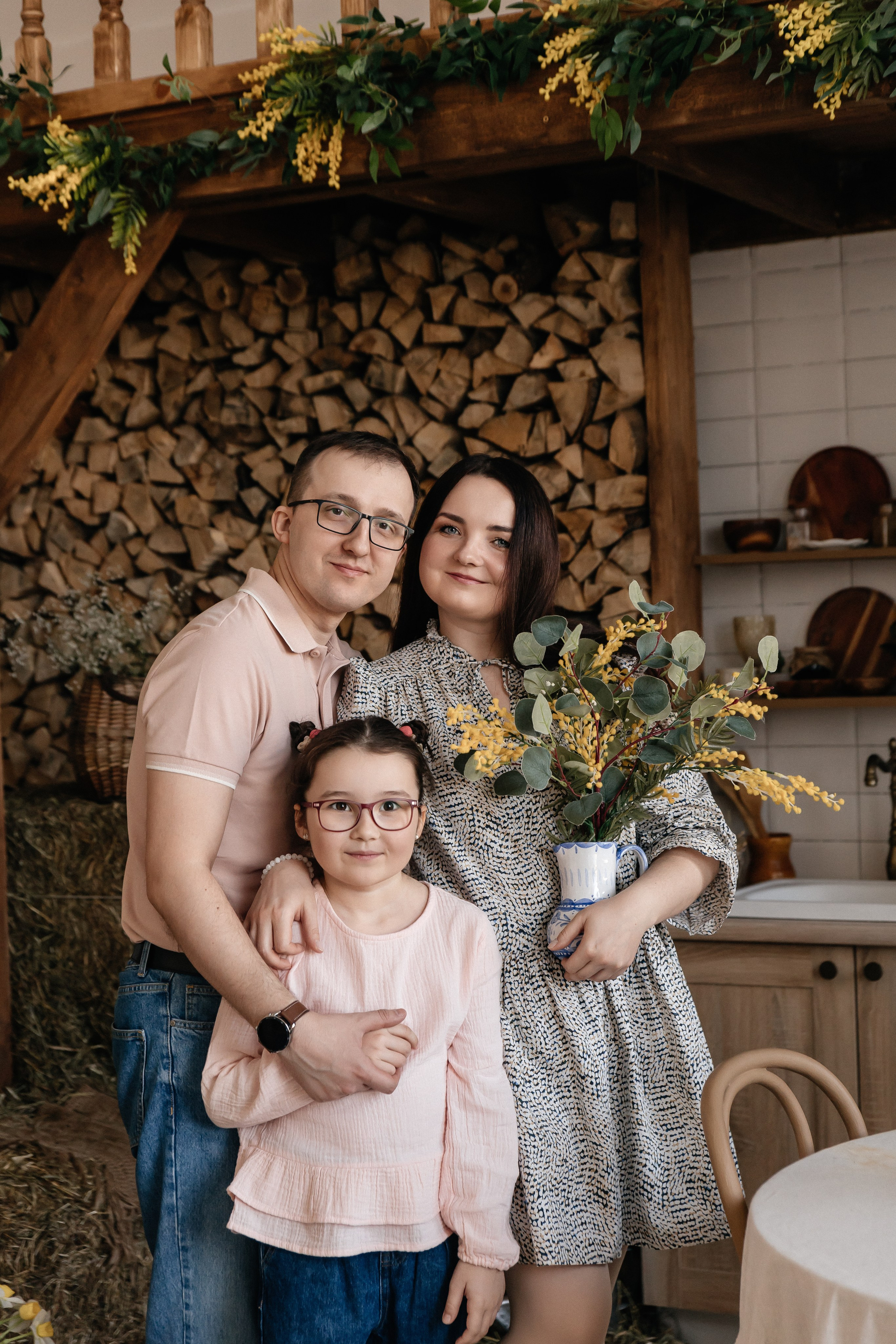 Наташа, Алексей и Настя. Семейный фотограф Минск Усова Ольга