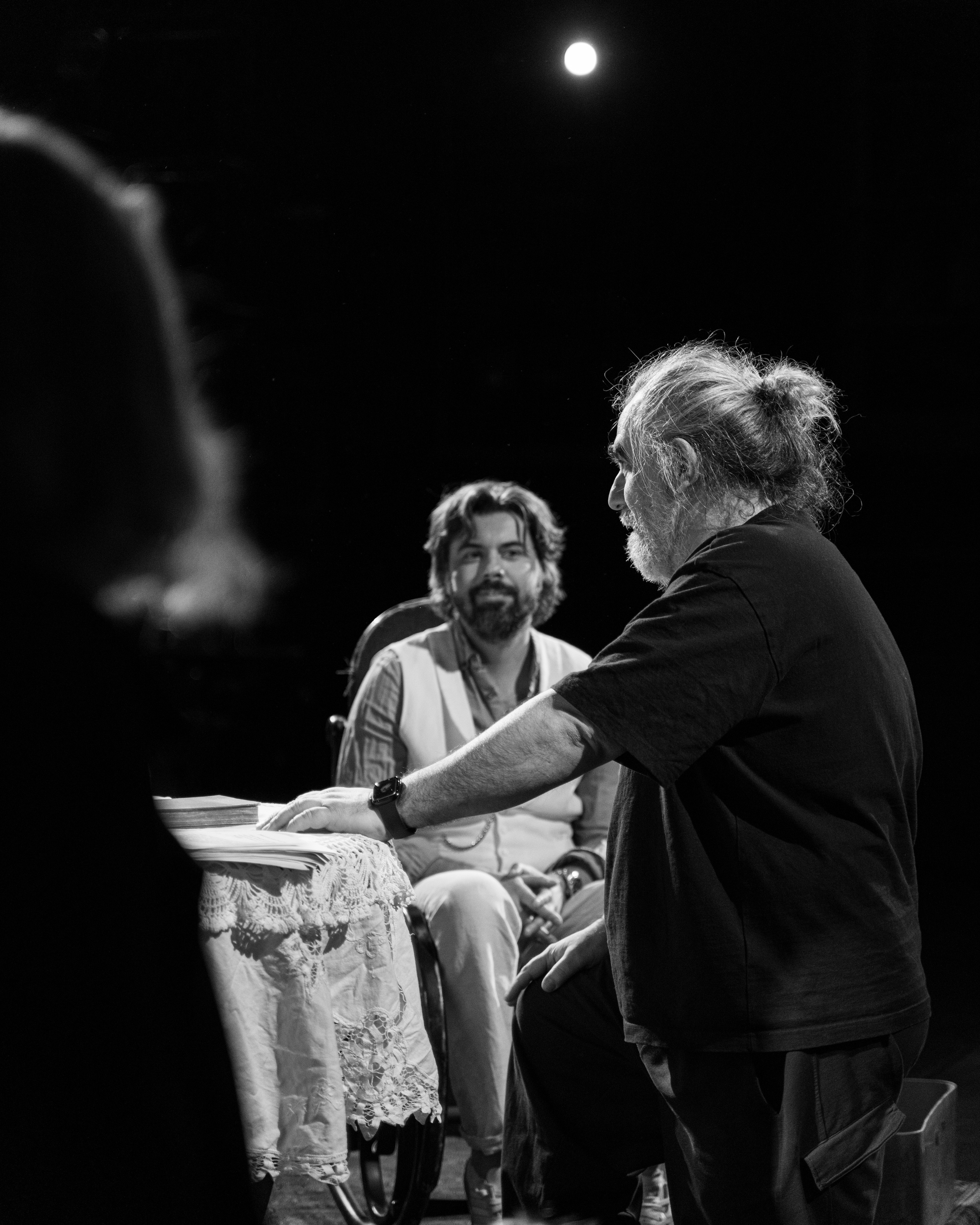 Вишневый сад. Репетиция спектакля. Реж. Иван Поповски, Мастерская Фоменко. Фотограф репортаж портреты