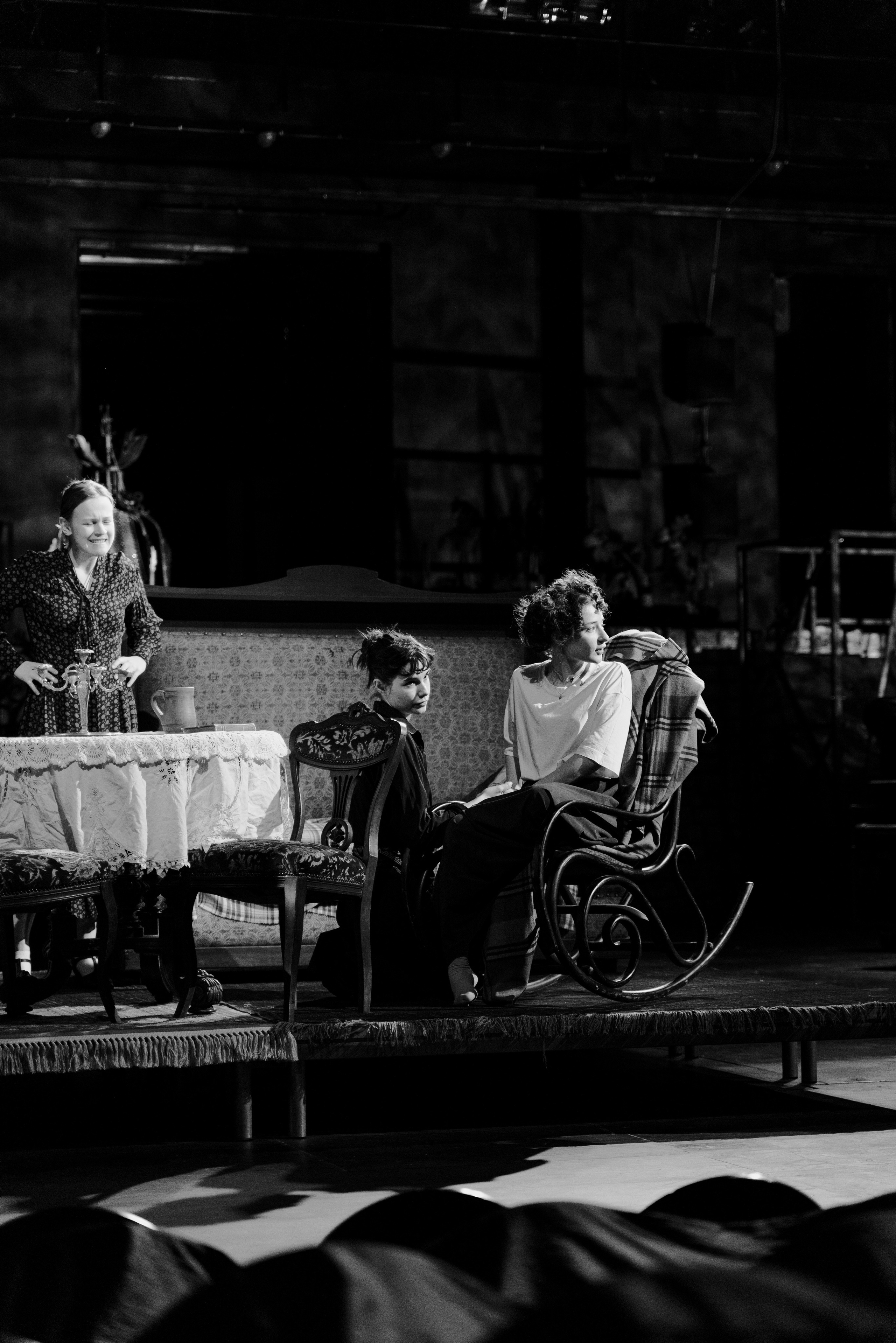 Вишневый сад. Репетиция спектакля. Реж. Иван Поповски, Мастерская Фоменко. Фотограф репортаж портреты