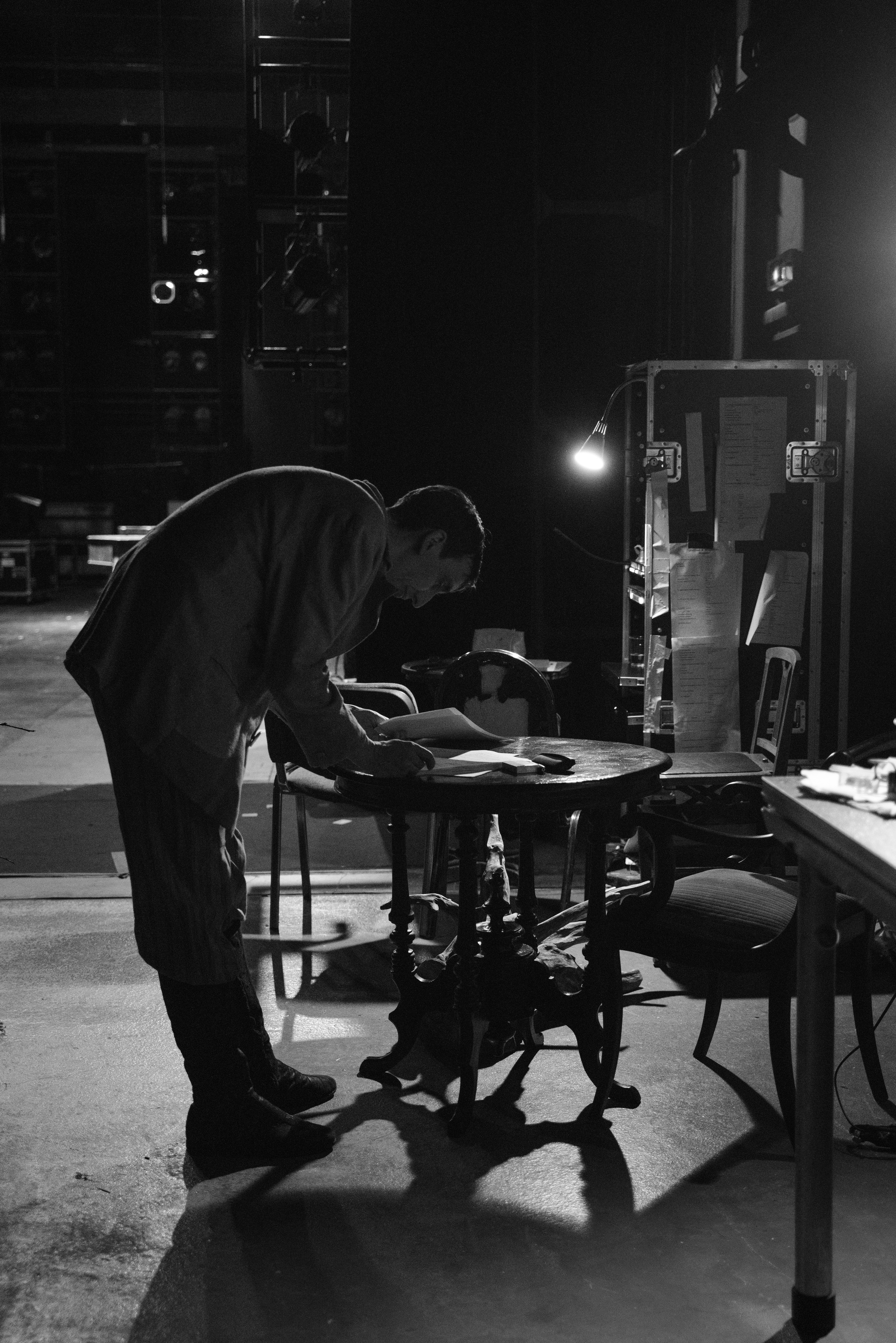 Вишневый сад. Репетиция спектакля. Реж. Иван Поповски, Мастерская Фоменко. Фотограф репортаж портреты