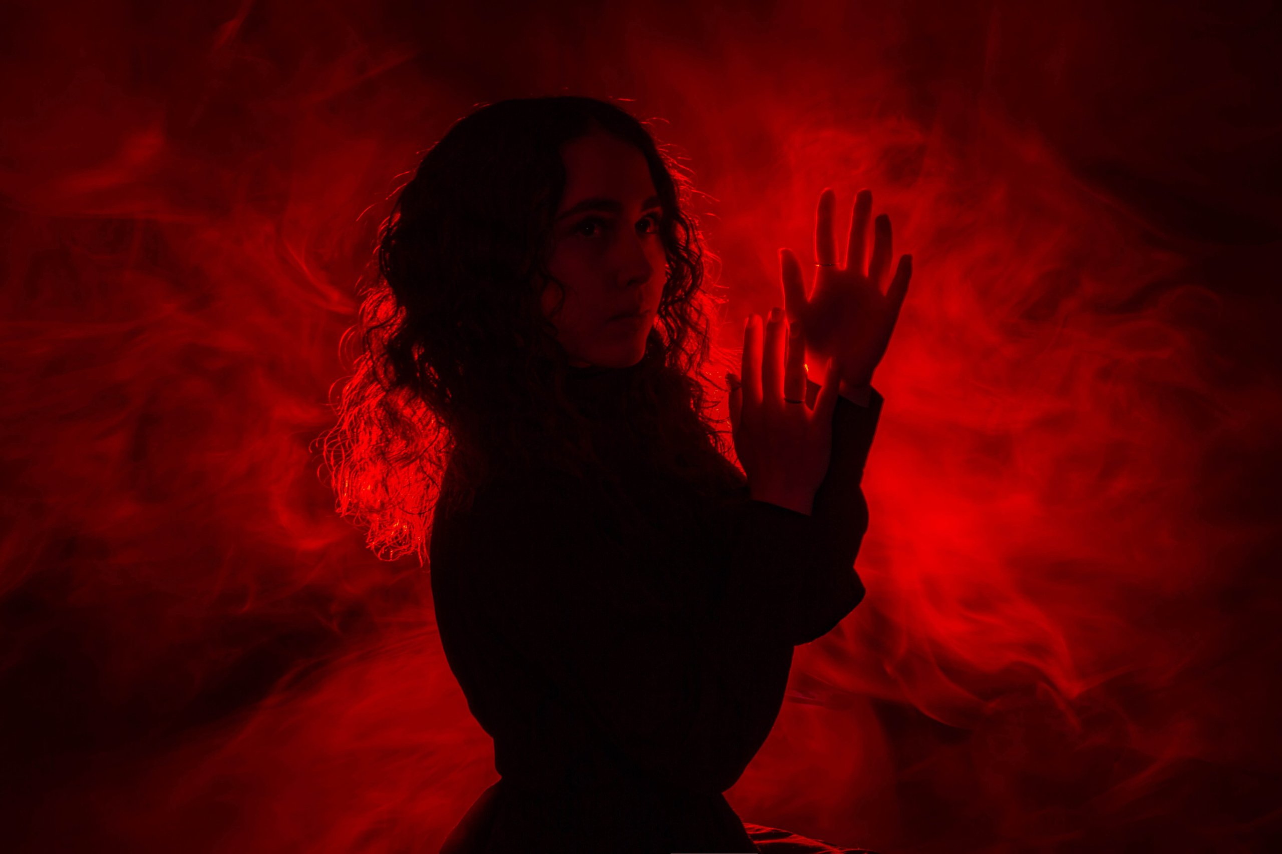 Цветной дым. Создадим шедевр? Виталина и её фотоискусство