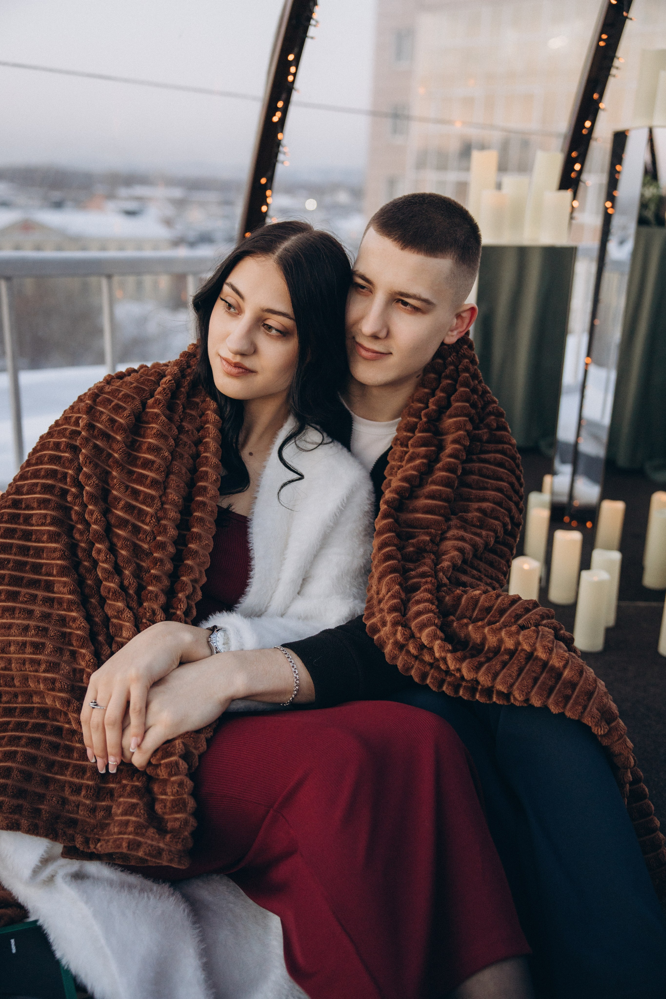 Свидание на крыше. Свадебный, семейный фотограф в Иркутске Светлана Макаричева