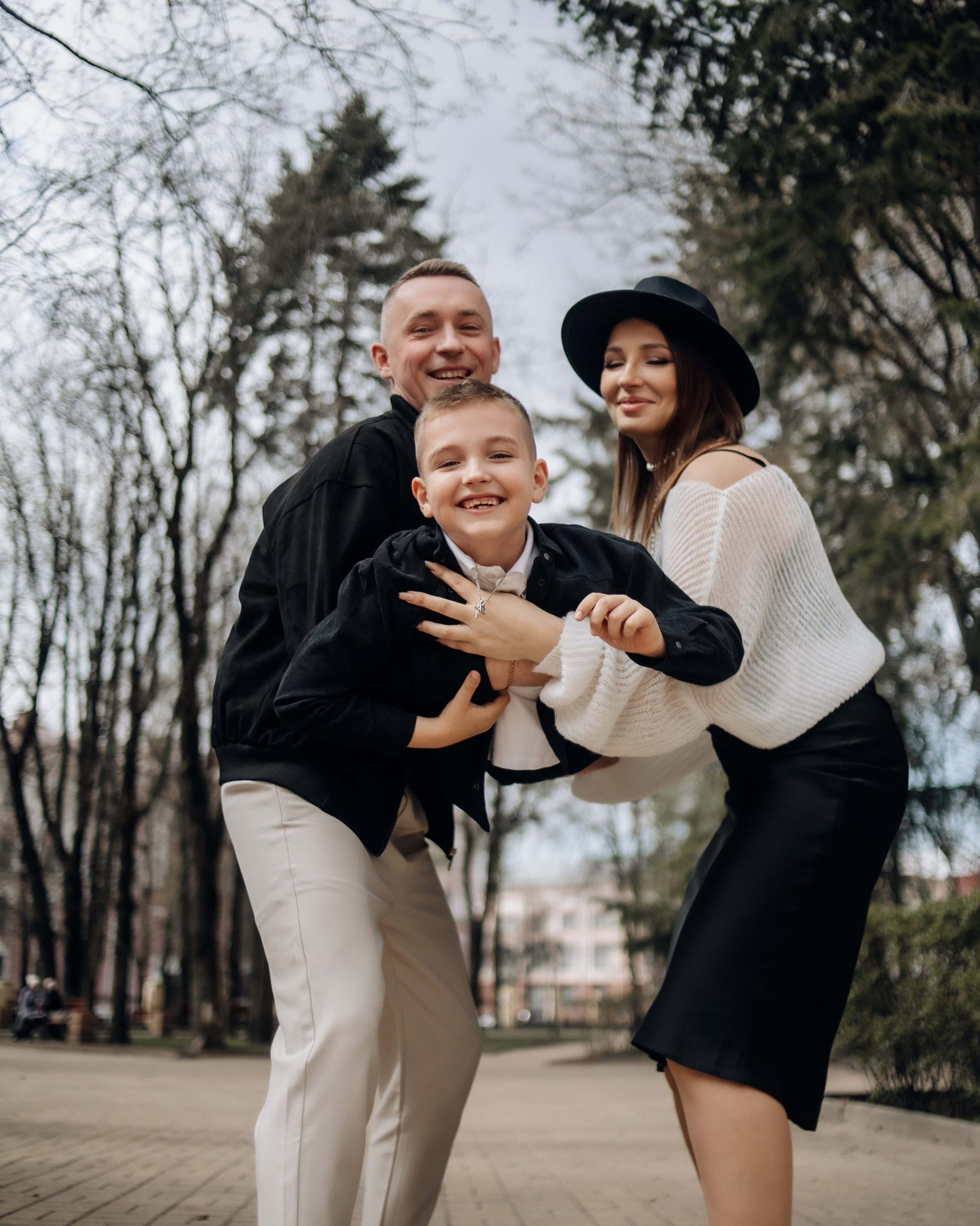 Евгения и её семья. Фотограф Брянск