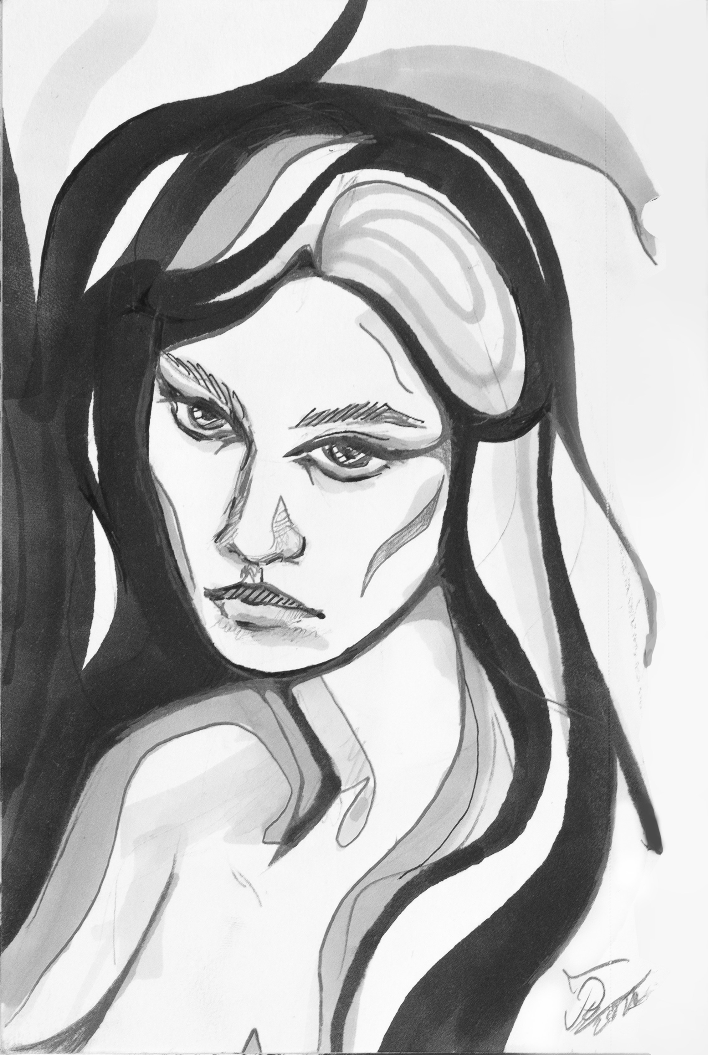 Графика. Художница Маргарита Гусак