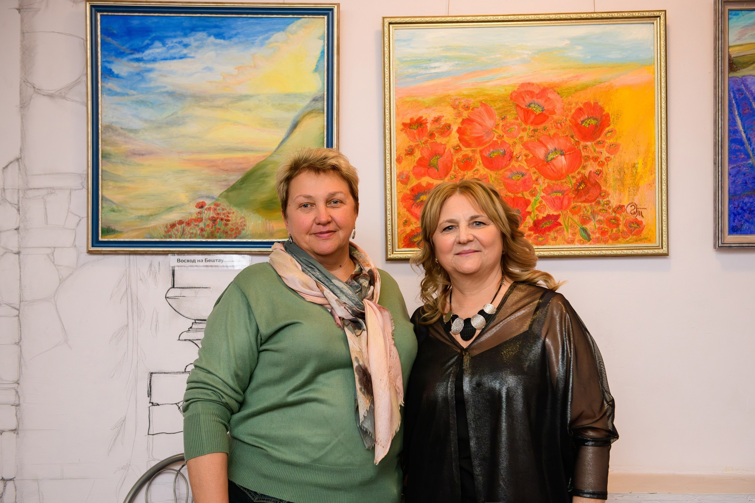 Выставка «Влюбленная в мир». Художница Татьяна Иванова-Гуляева. Фотограф Валерия Голубева (Миронова)