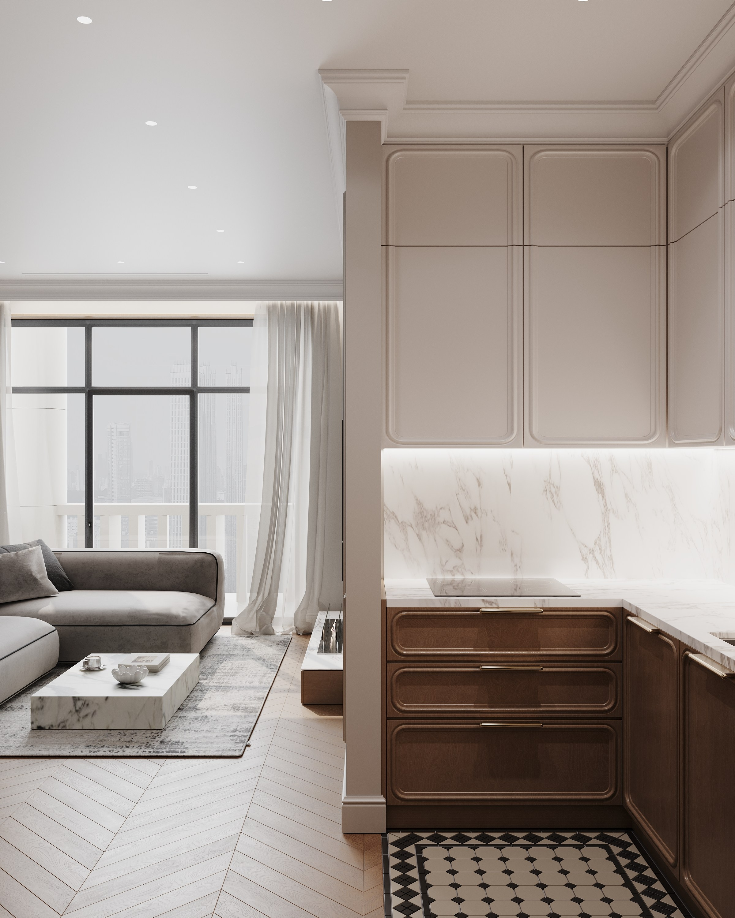 Жк Легенда Московский 65/ Санкт-Петербург/ 107кв.м. Ксения Барабаш дизайнер интерьера в Санкт-Петербурге