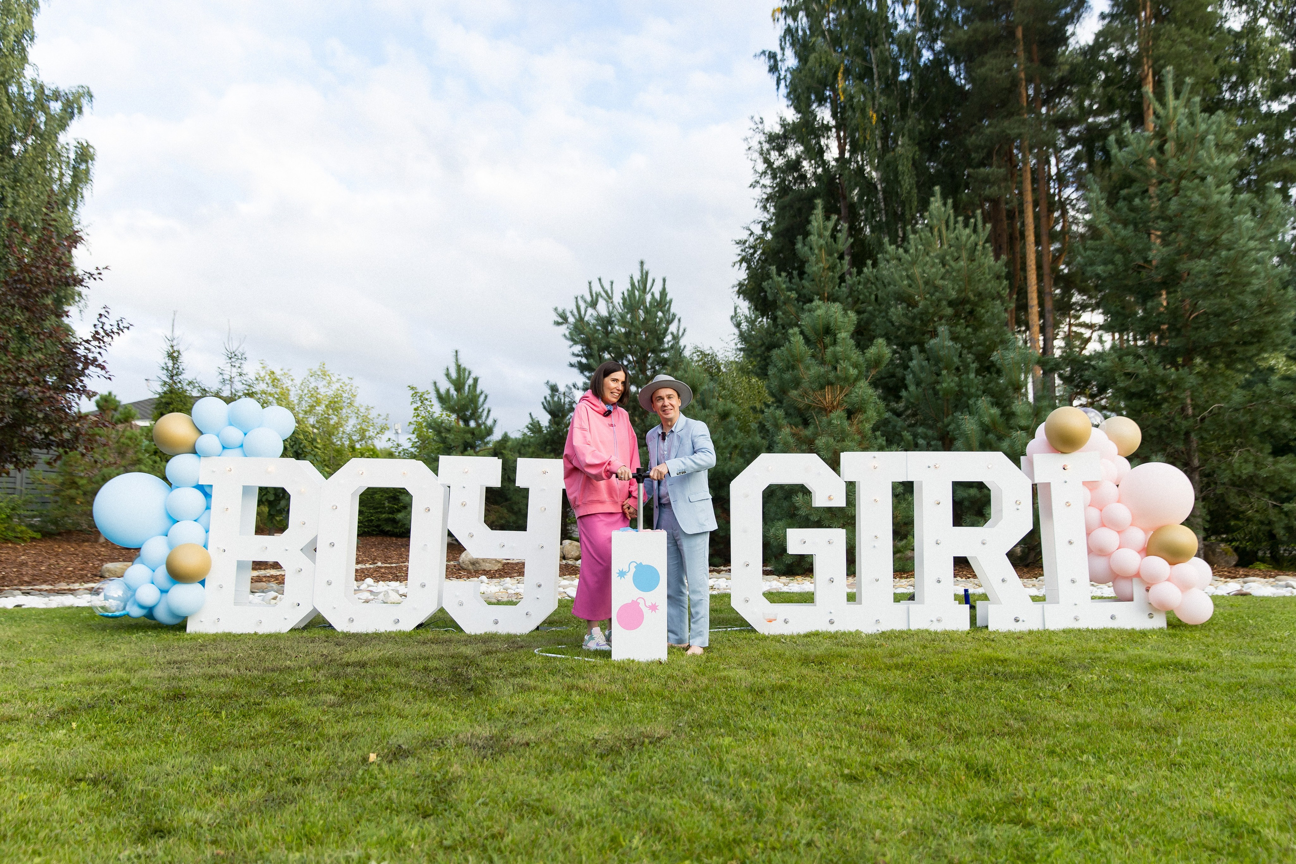 Гендер пати. Снимаю съемки