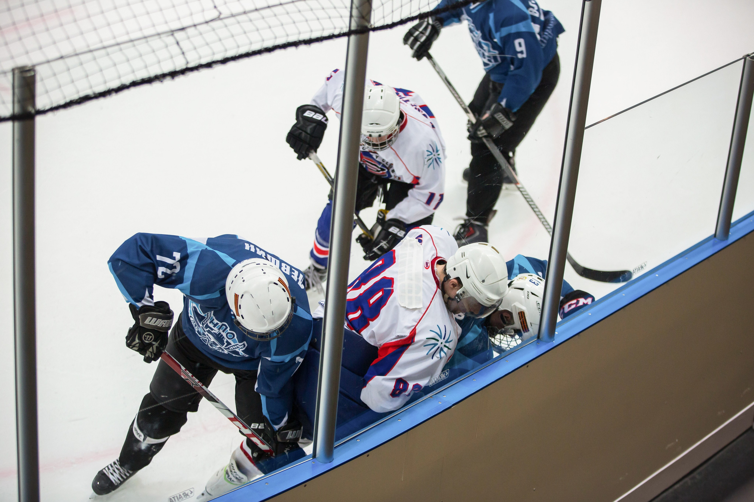 Хоккей для «Work&Sport». Снимаю съемки