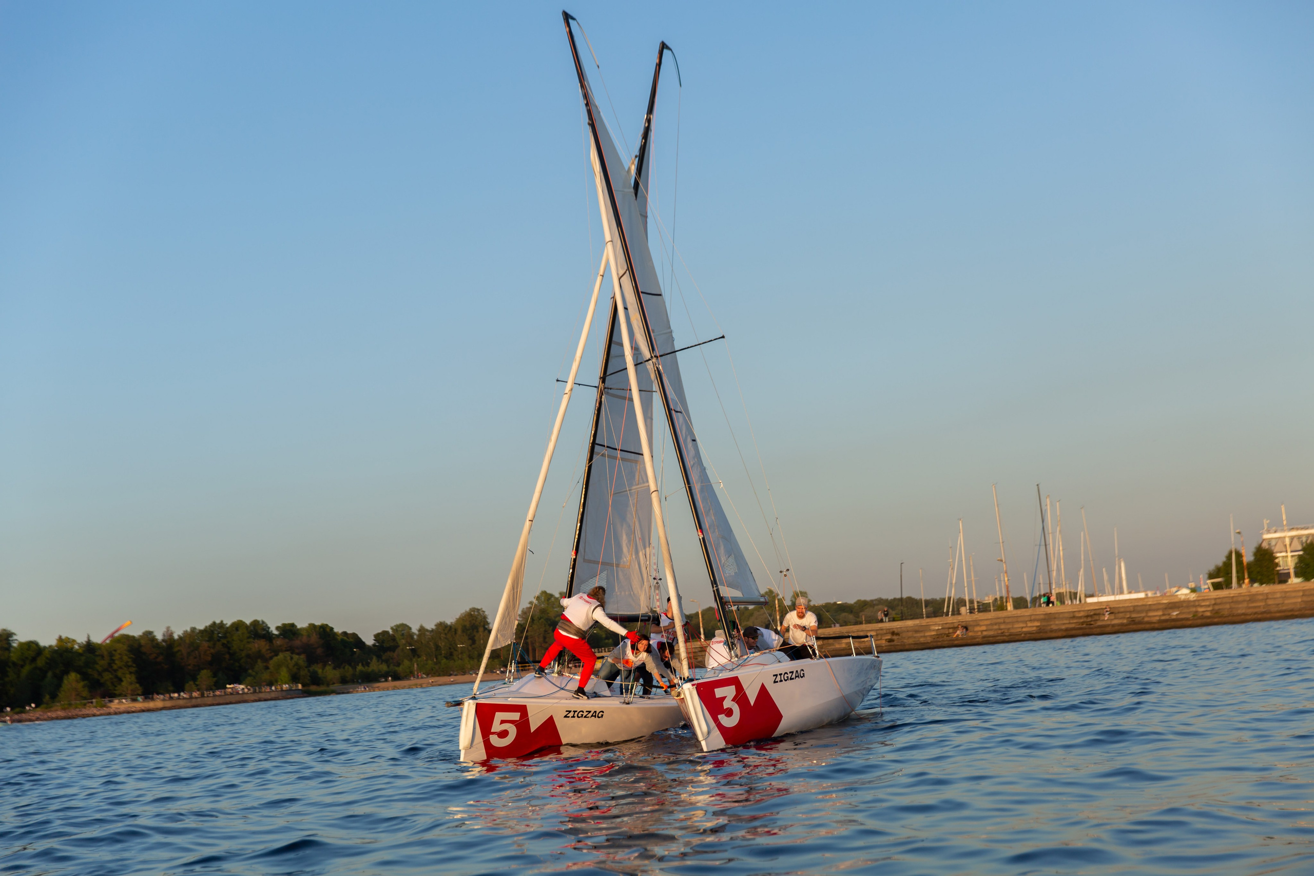 Яхтинг для «Петровича». Снимаю съемки
