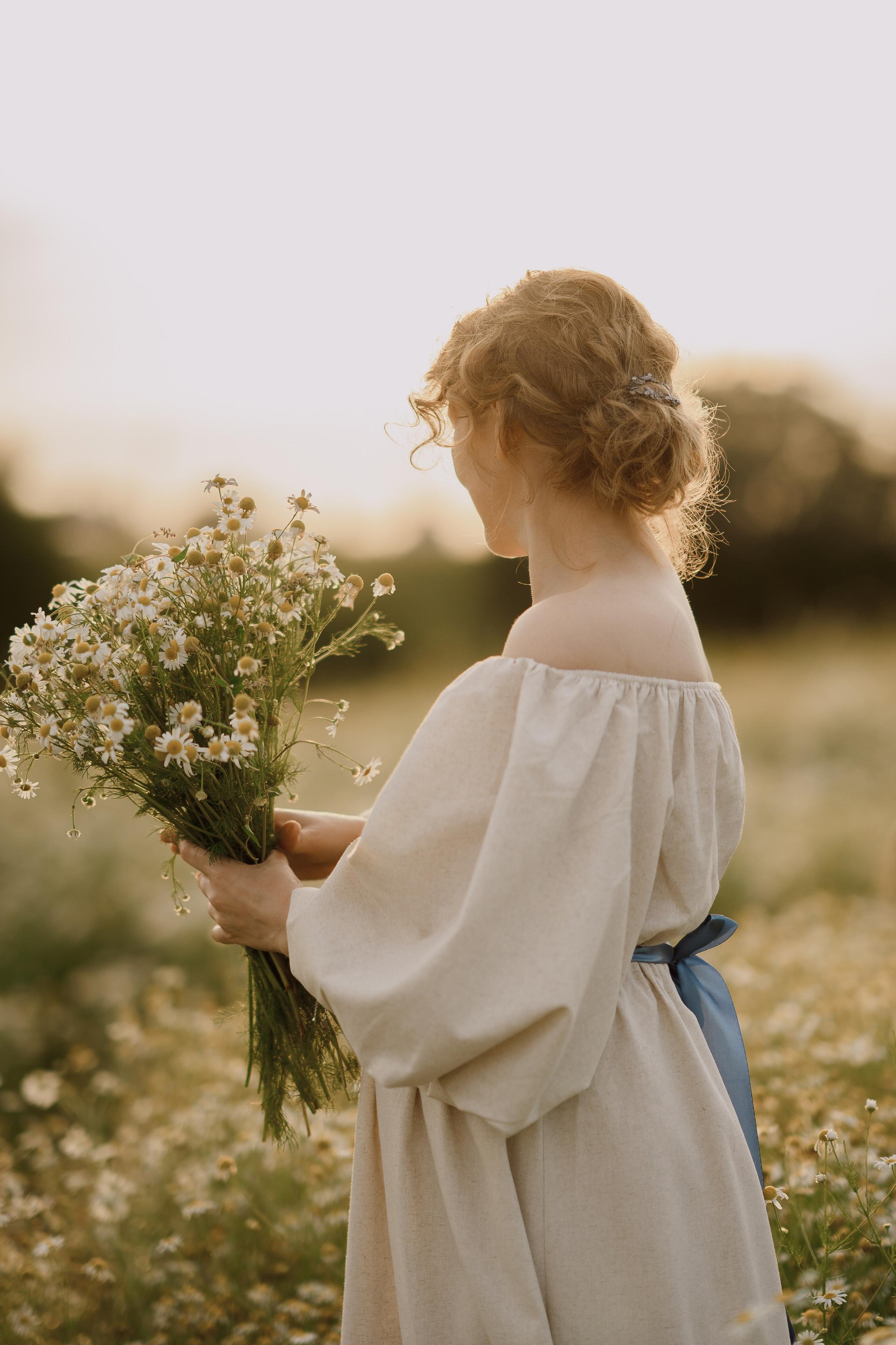 Ромашковое поле. Радонеж. Семейный и детский фотограф в Сергиев Посаде, Хотьково Якимчук Любовь