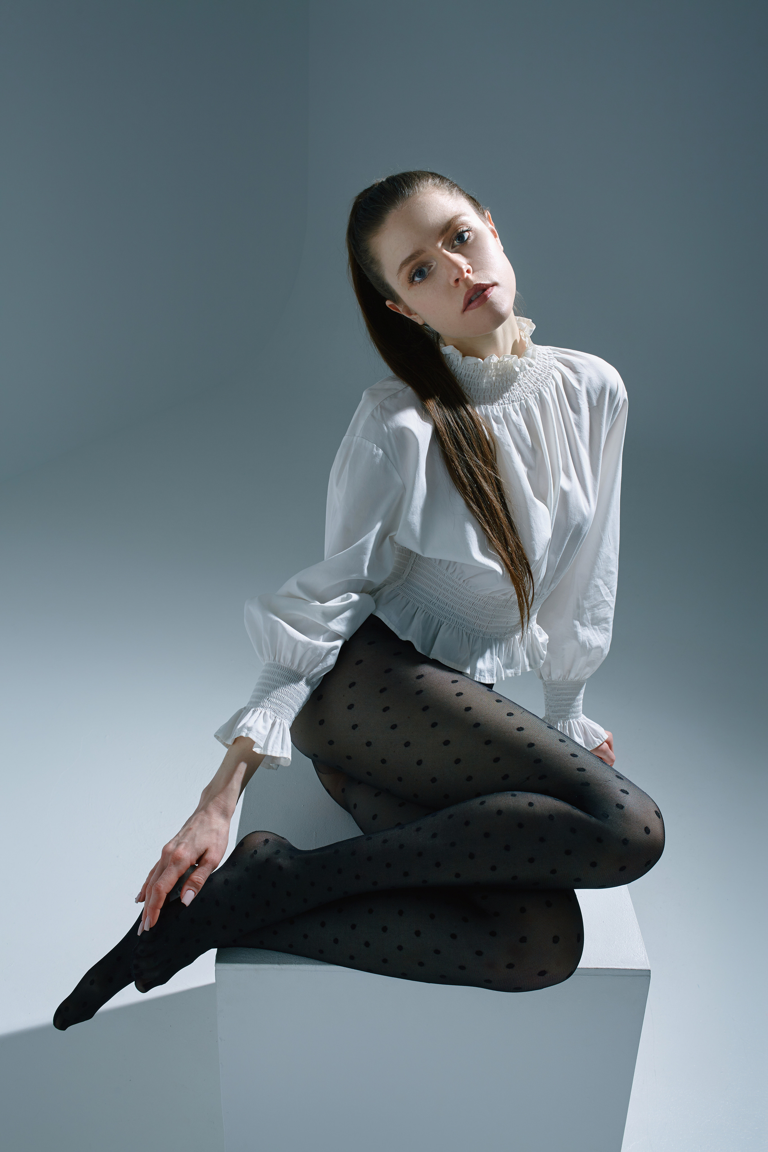 женская фотосессия в студии