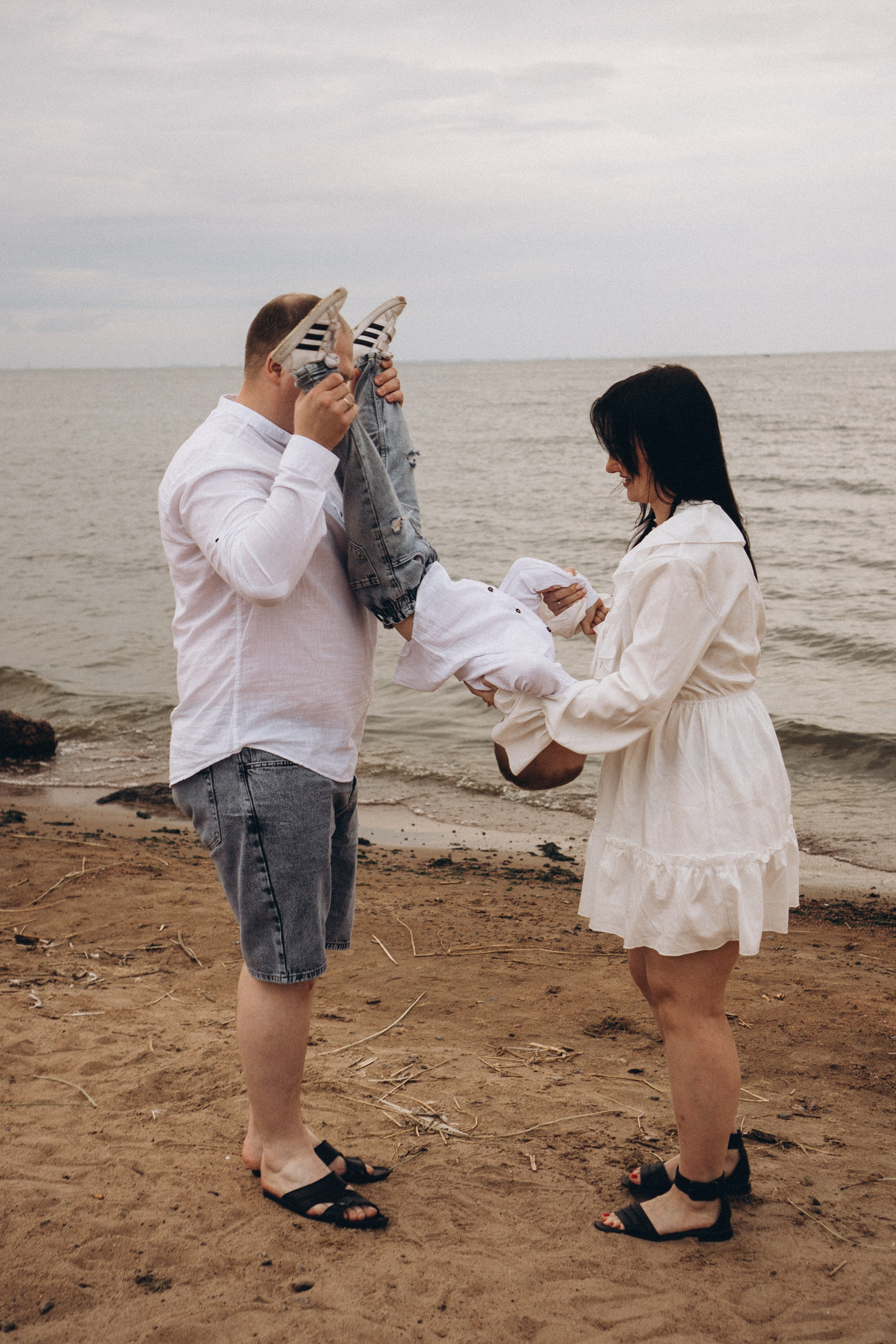 Семейная история на берегу залива. Профессиональный фотограф, Санкт-Петербург — Виктория Богомолова