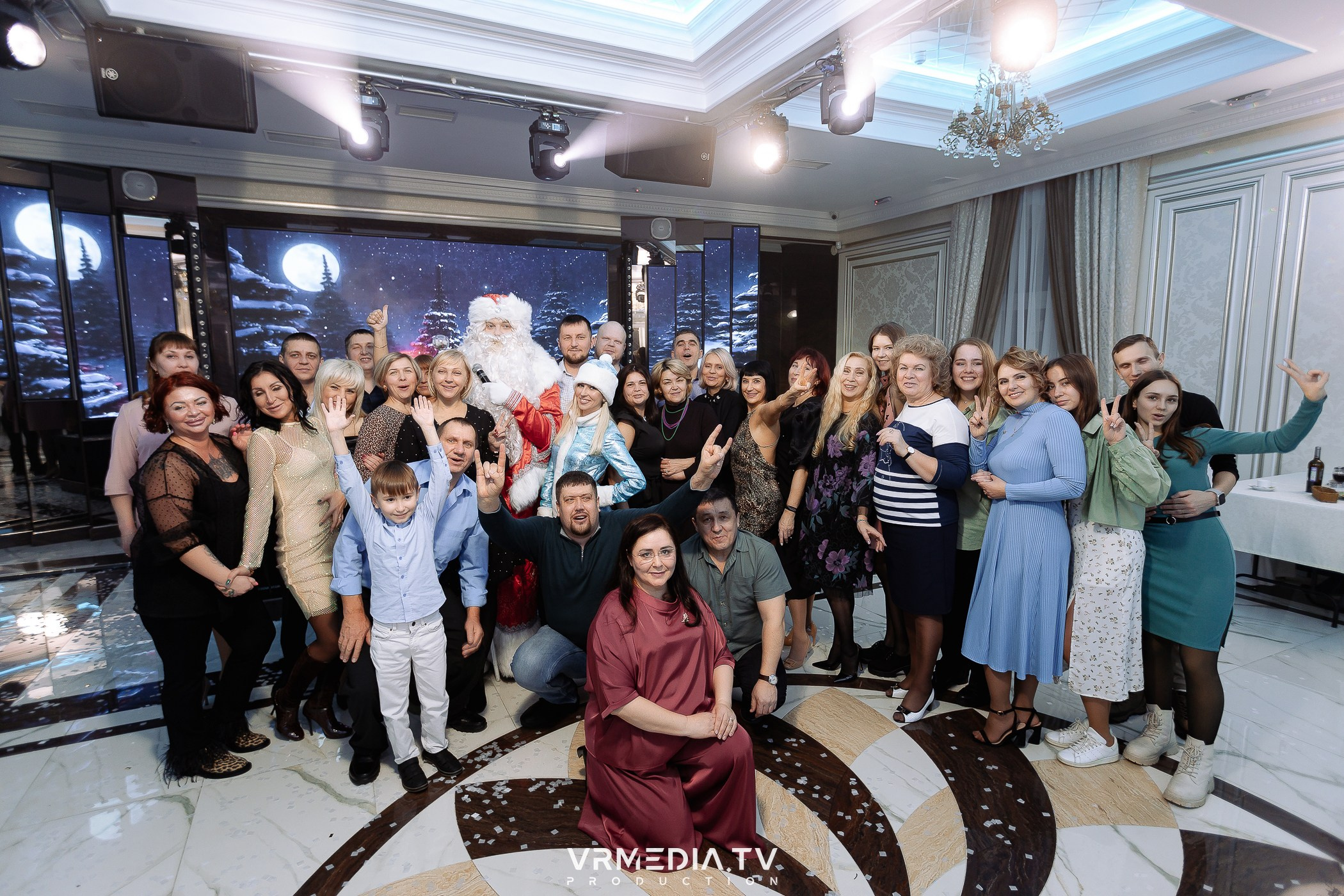 Новогодний вечер в ресторане «Лазурный Берег»