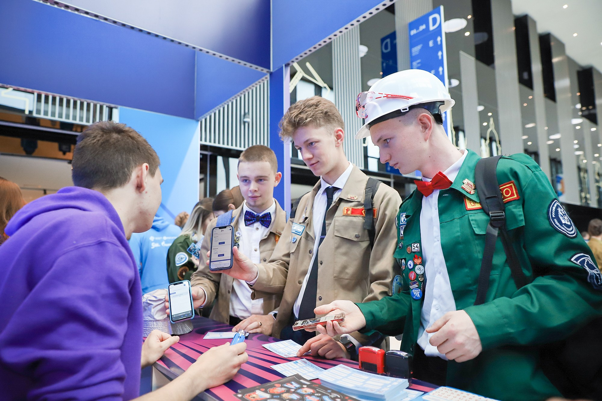 Стенд «Россия — страна возможностей». Фотограф Дарья Попова