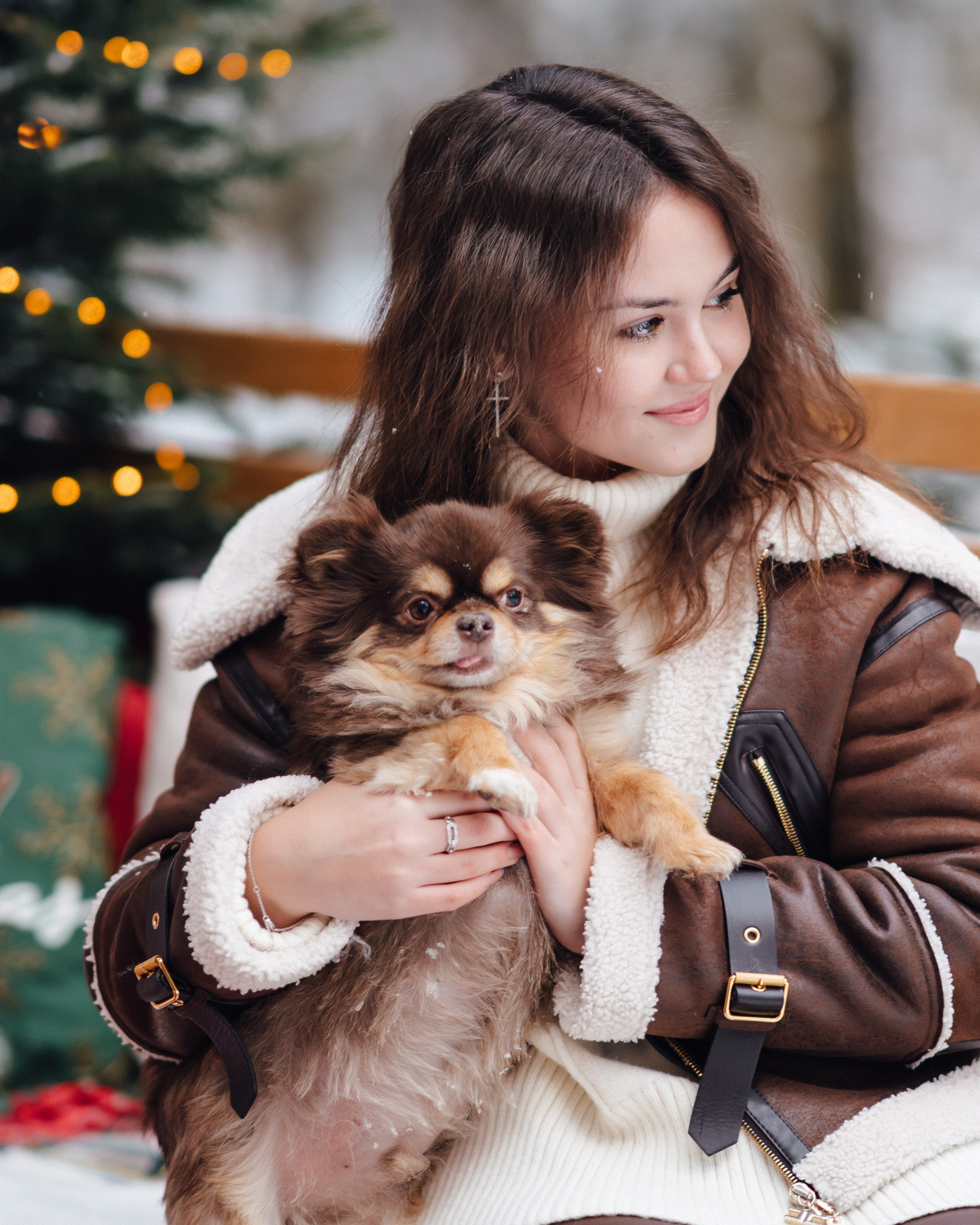 New Year. Red Car. Творческий фотограф взрослых и детей в Москве Анна Блифернец