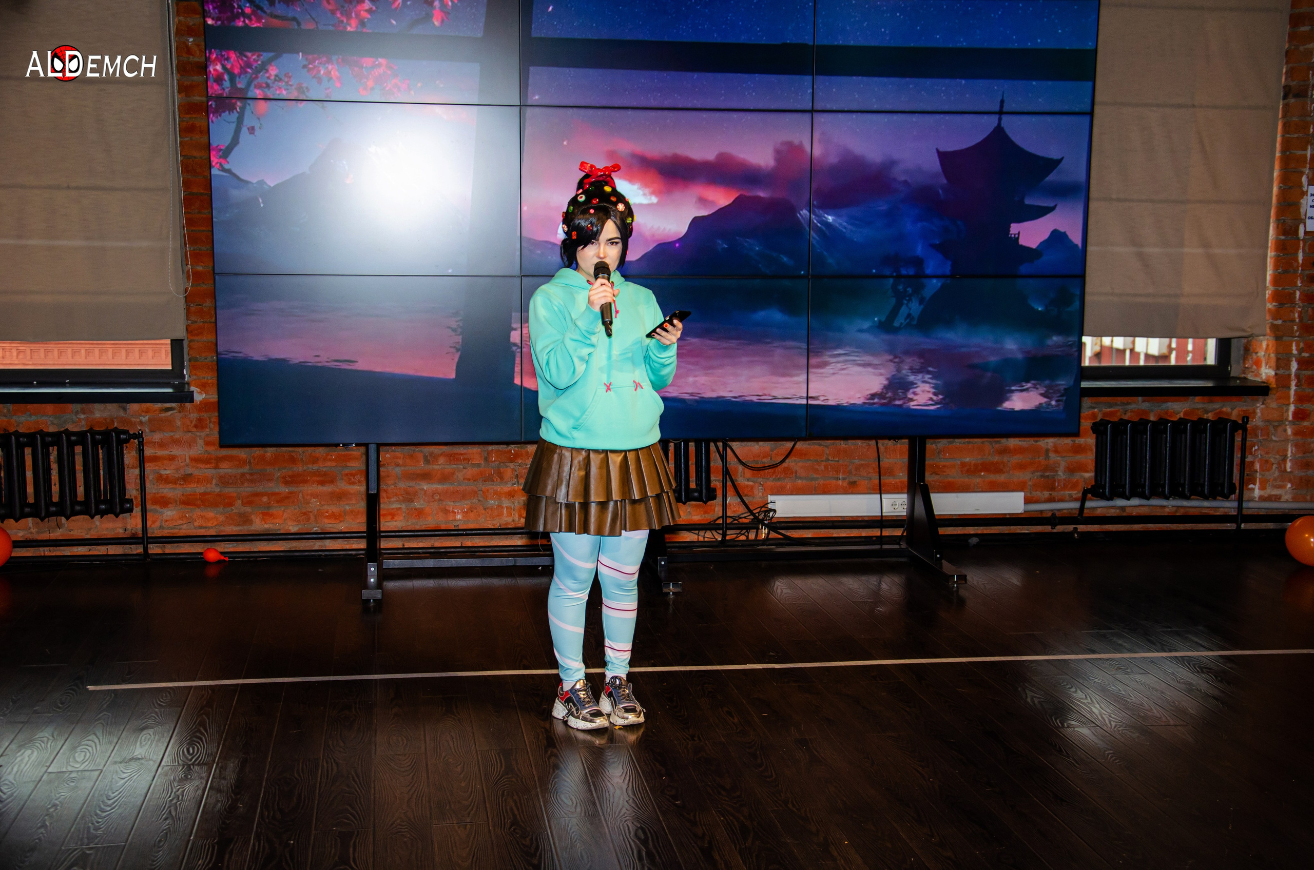 Фотосессия сцены в Москве на разных репортажных мероприятий