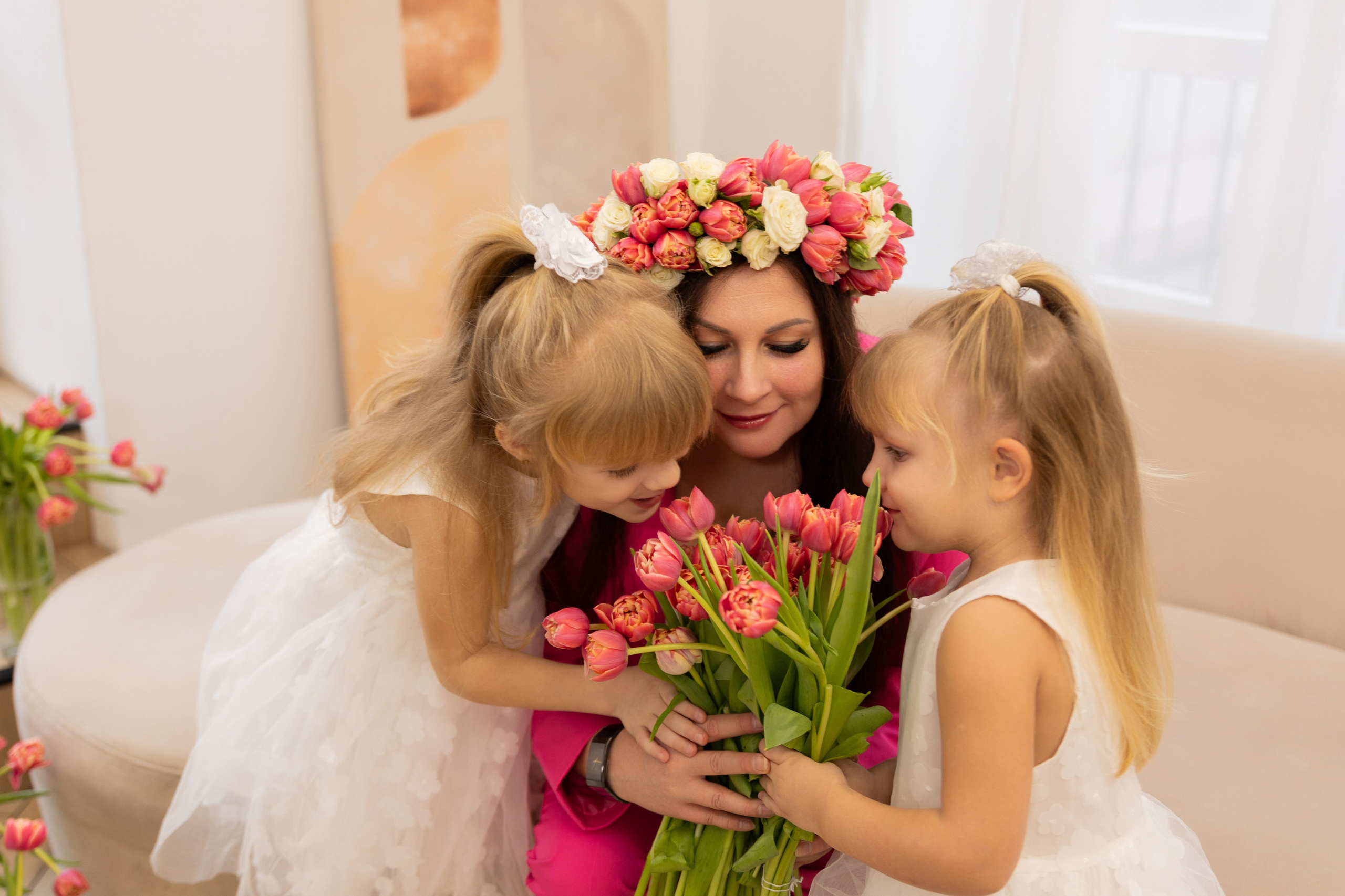 Фотосессии с тюльпанами. Семейный и свадебный фотограф в Санкт-Петербурге Татьяна Швыкова