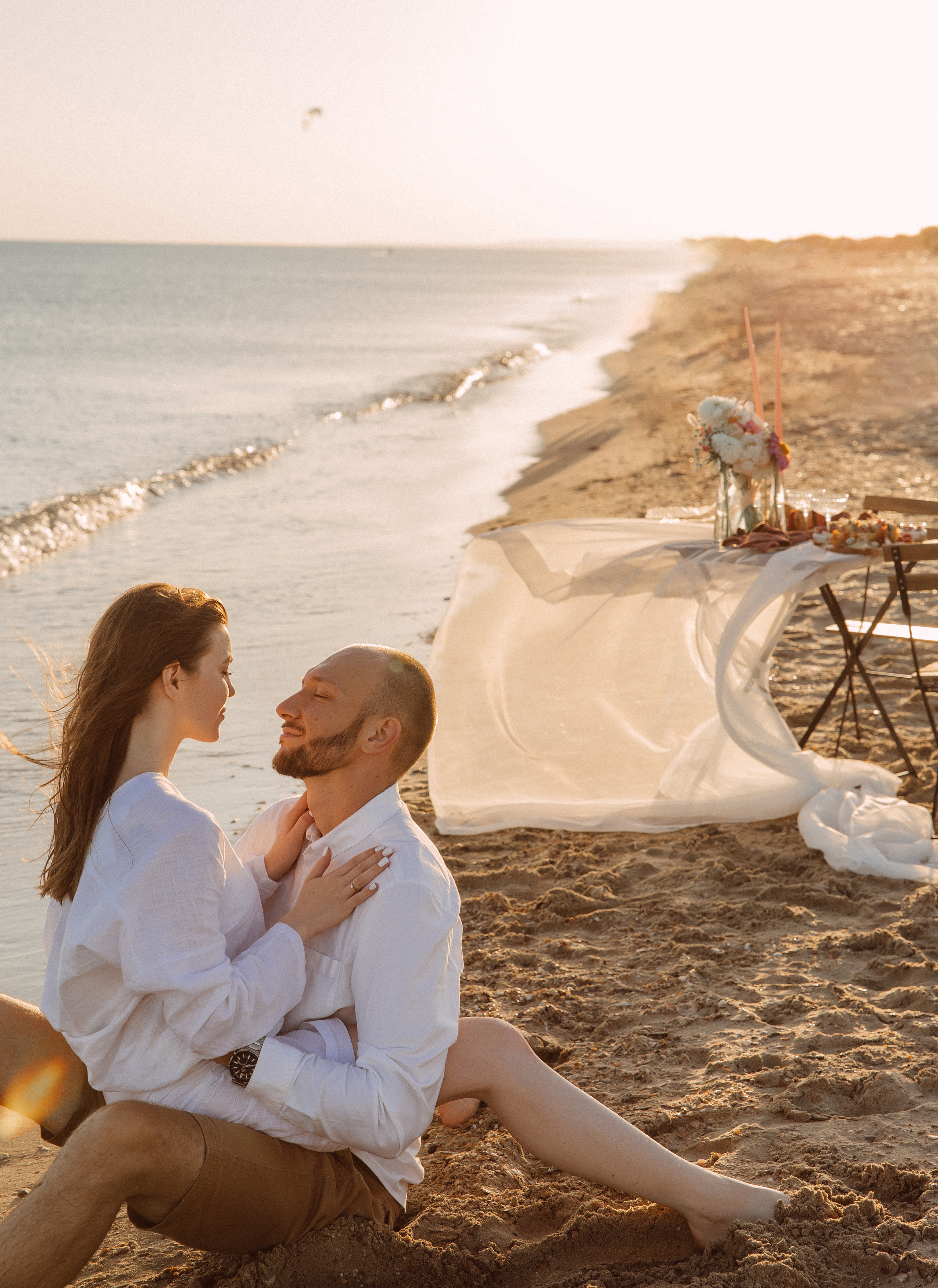 Алина & Денис — предложение на море. Фотограф в Краснодаре и Краснодарском крае