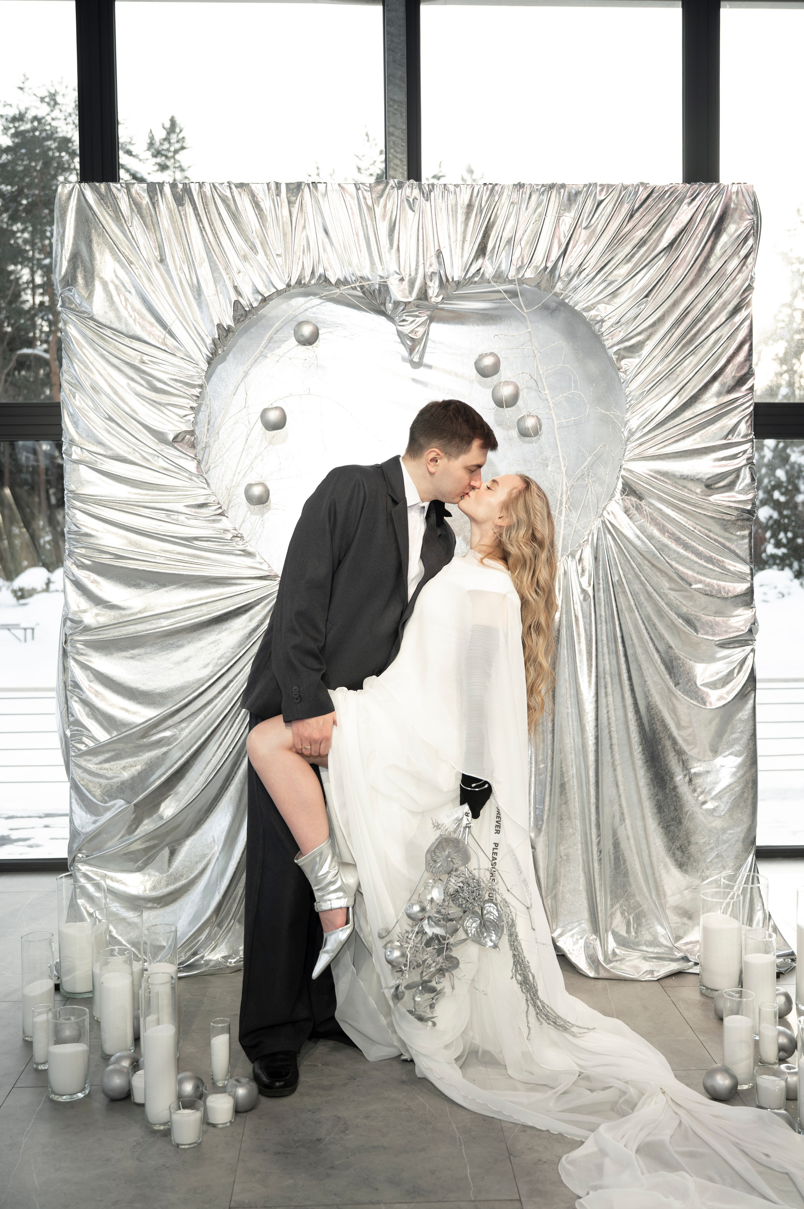 Зимняя история любви. Фотограф Евгения Мирошниченко